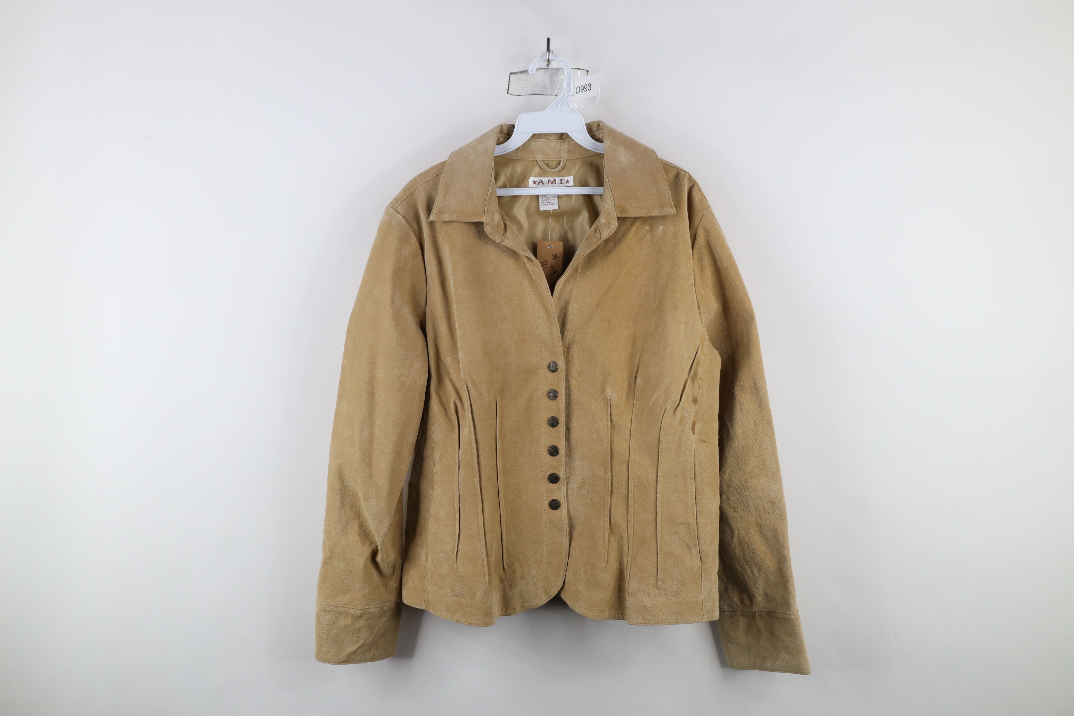 Vintage Deadstock Vintage 90s Streetwear Button Blazer Jacket Size XL / US 12-14 / IT 48-50 - 1 Thumbnail