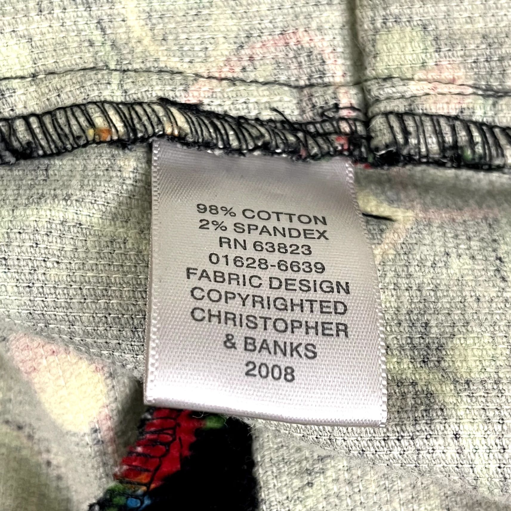 Vintage Christopher & Banks Jacket Women Medium Black Splatter Nostalgic Whimsical Retro Size M / US 6-8 / IT 42-44 - 6 Thumbnail