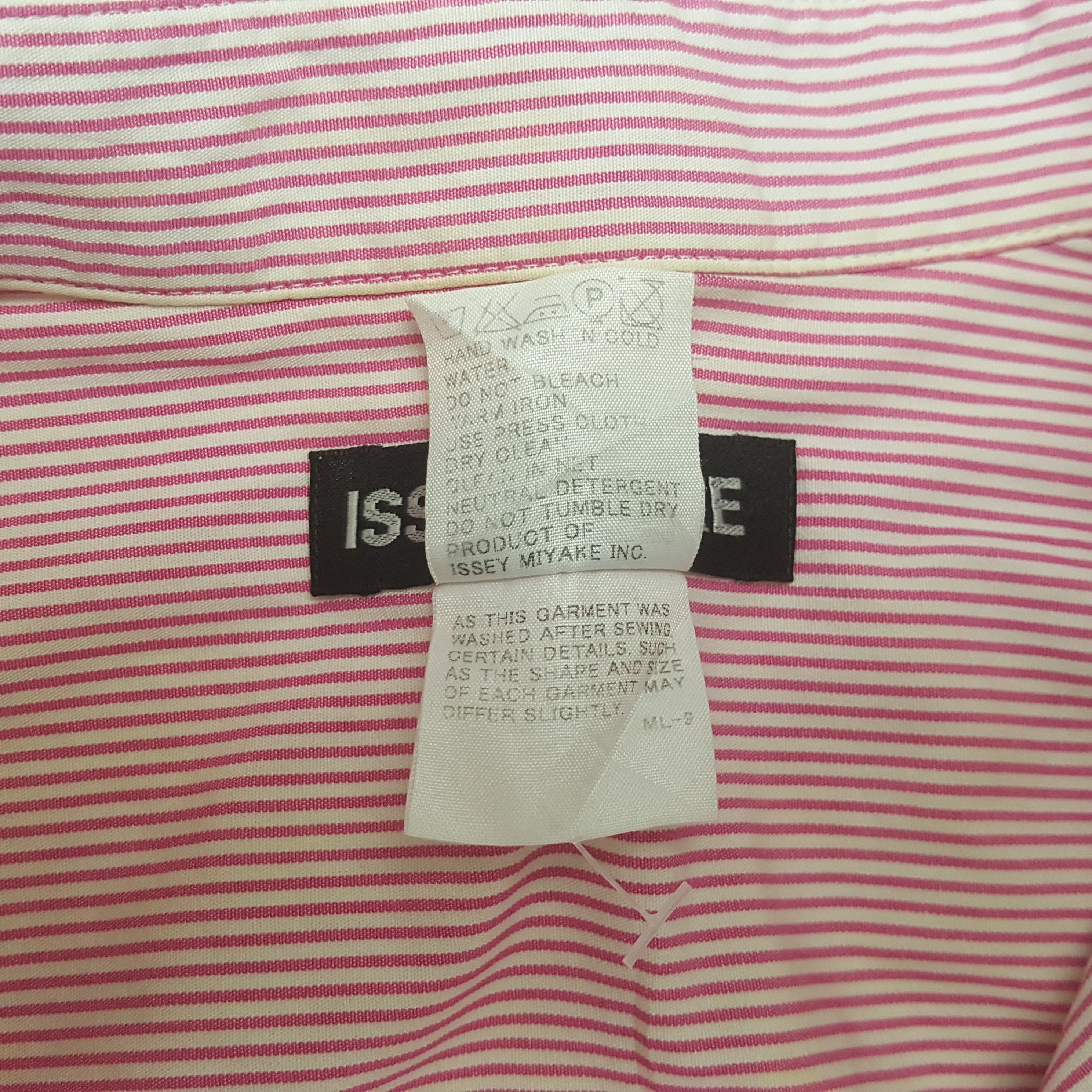 Issey Miyake Issey Miyake Japanese Designer Shirt C294N73 Size US L / EU 52-54 / 3 - 7 Thumbnail