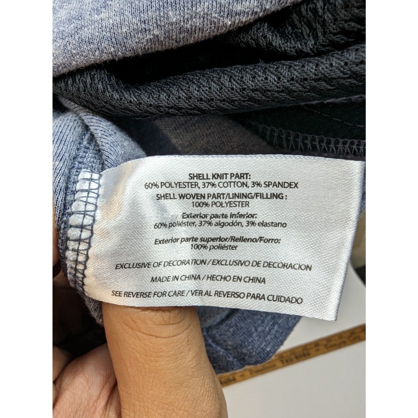 Eddie Bauer Eddie Bauer Pullover Sweater Mens Medium 1/4 Zip Dusted Indigo Heather Blue Knit Mock Neck Long Sleeve Size US M / EU 48-50 / 2 - 6 Thumbnail