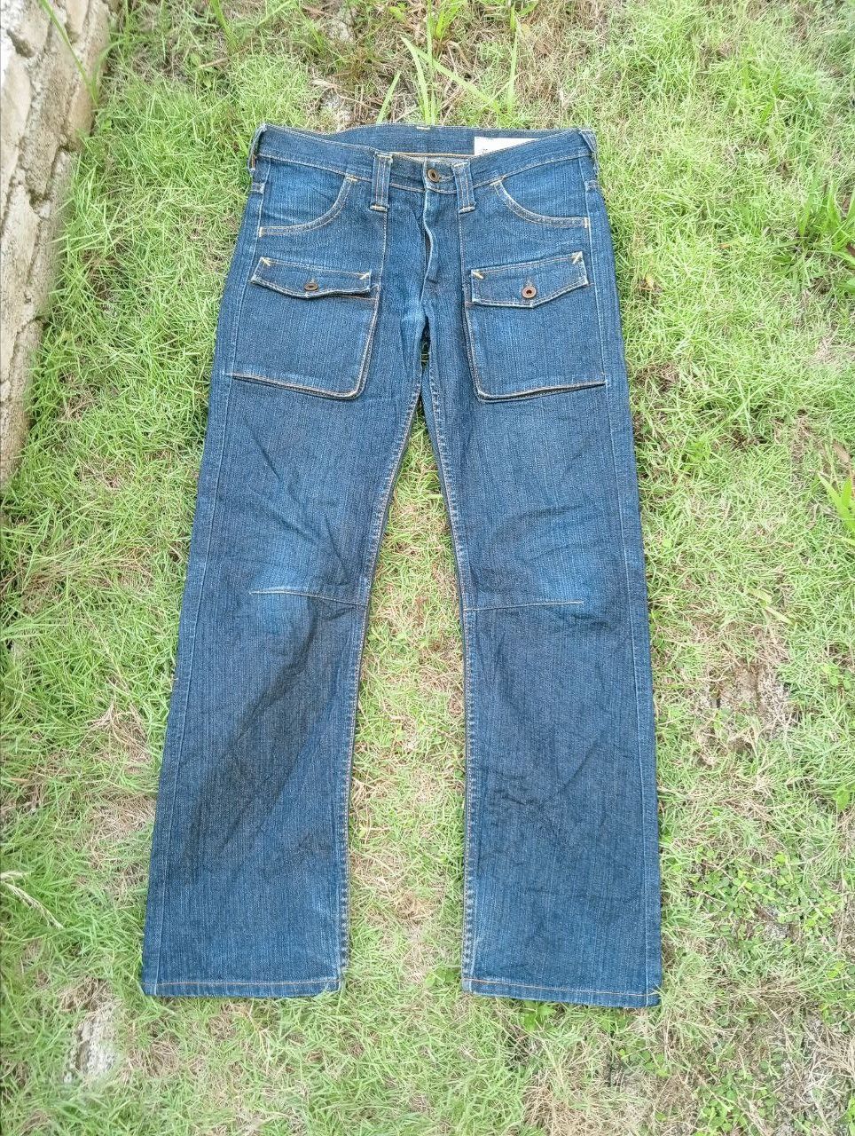 Japanese Brand JAPANESE STUDIO ECRU 6 POCKET BUSHPANTS JEANS Size US 33 - 1 Thumbnail