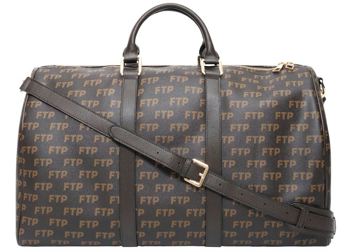 Fuck The Population FTP REPETE DUFFLE BAG BROWN Size ONE SIZE - 1 Thumbnail