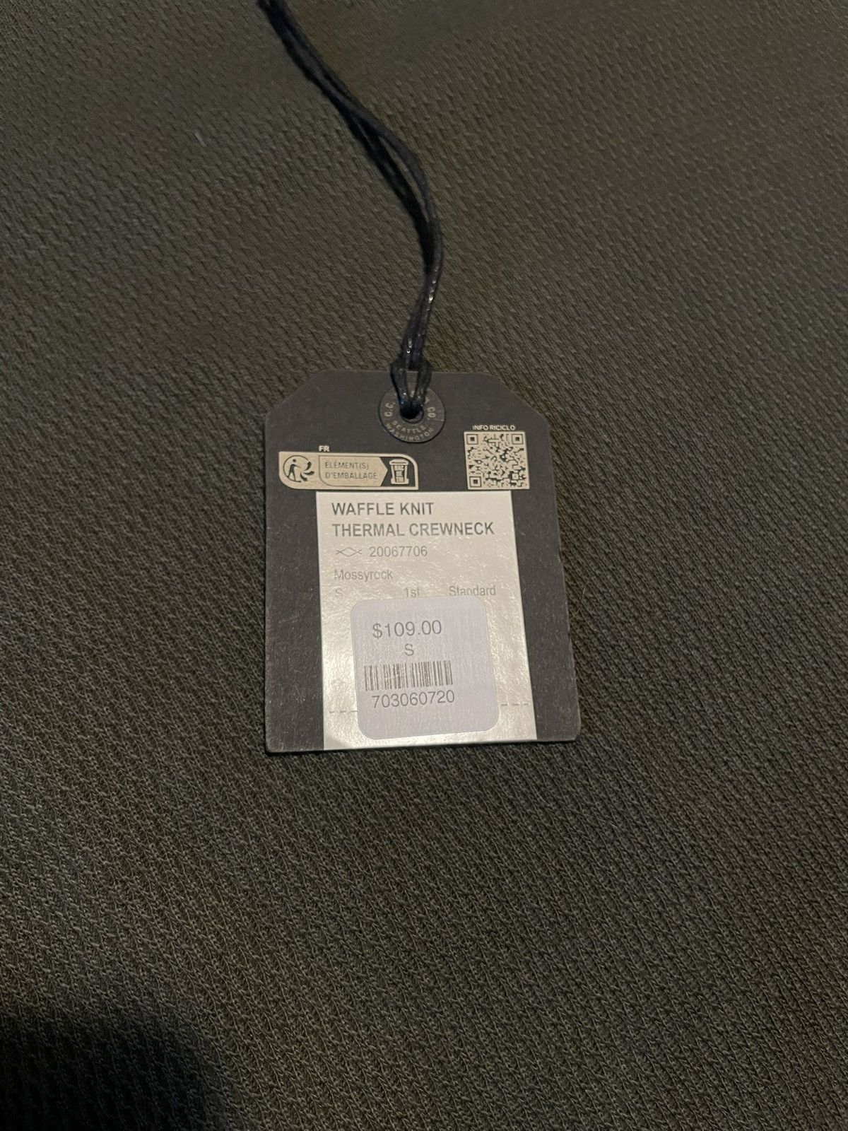 Filson Filson BNWT thermal waffle long sleeve sweater olive green Size US S / EU 44-46 / 1 - 4 Thumbnail