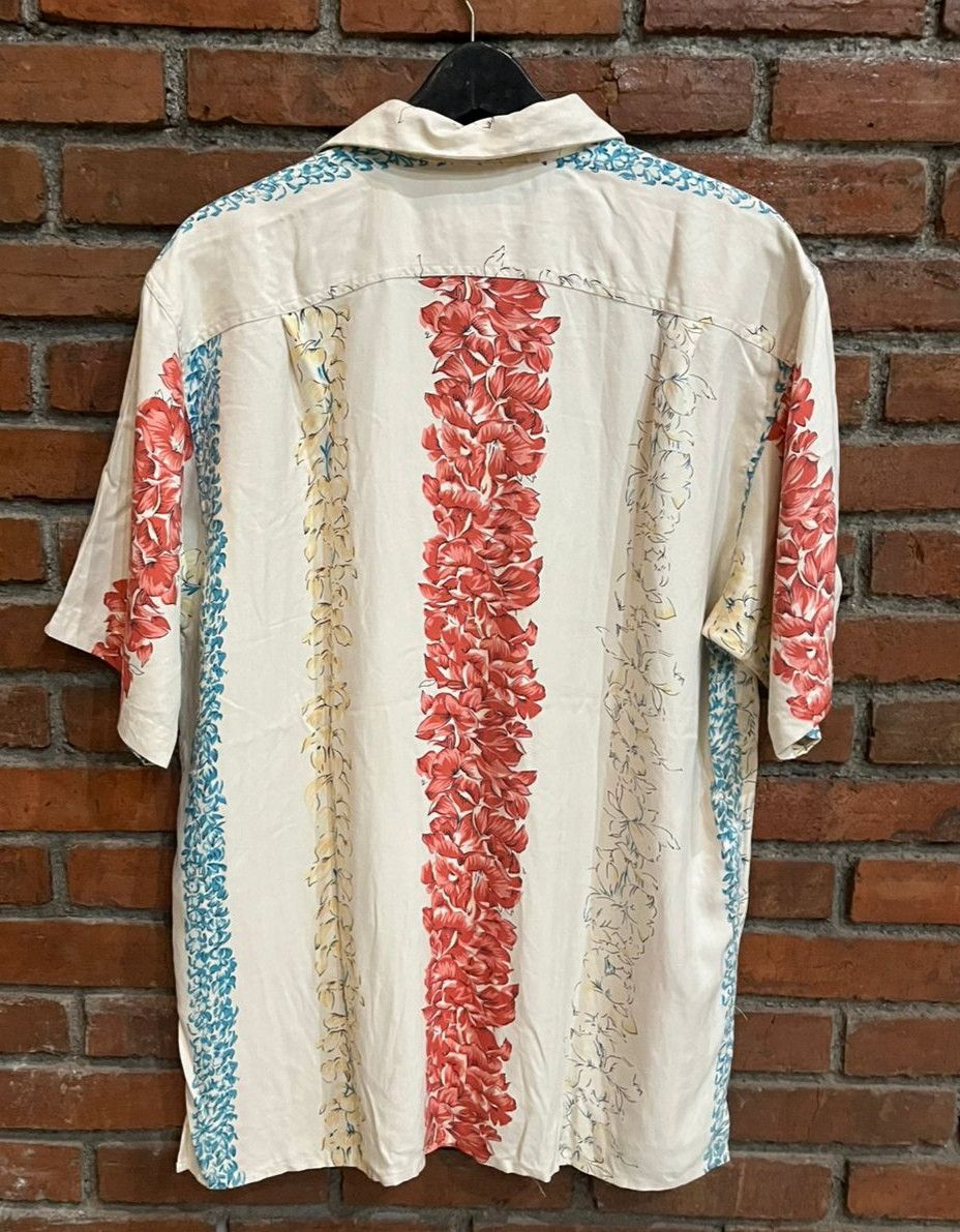 Vintage 80's AVANTI silk Hawaiian colar loop shirt Size US M / EU 48-50 / 2 - 3 Thumbnail