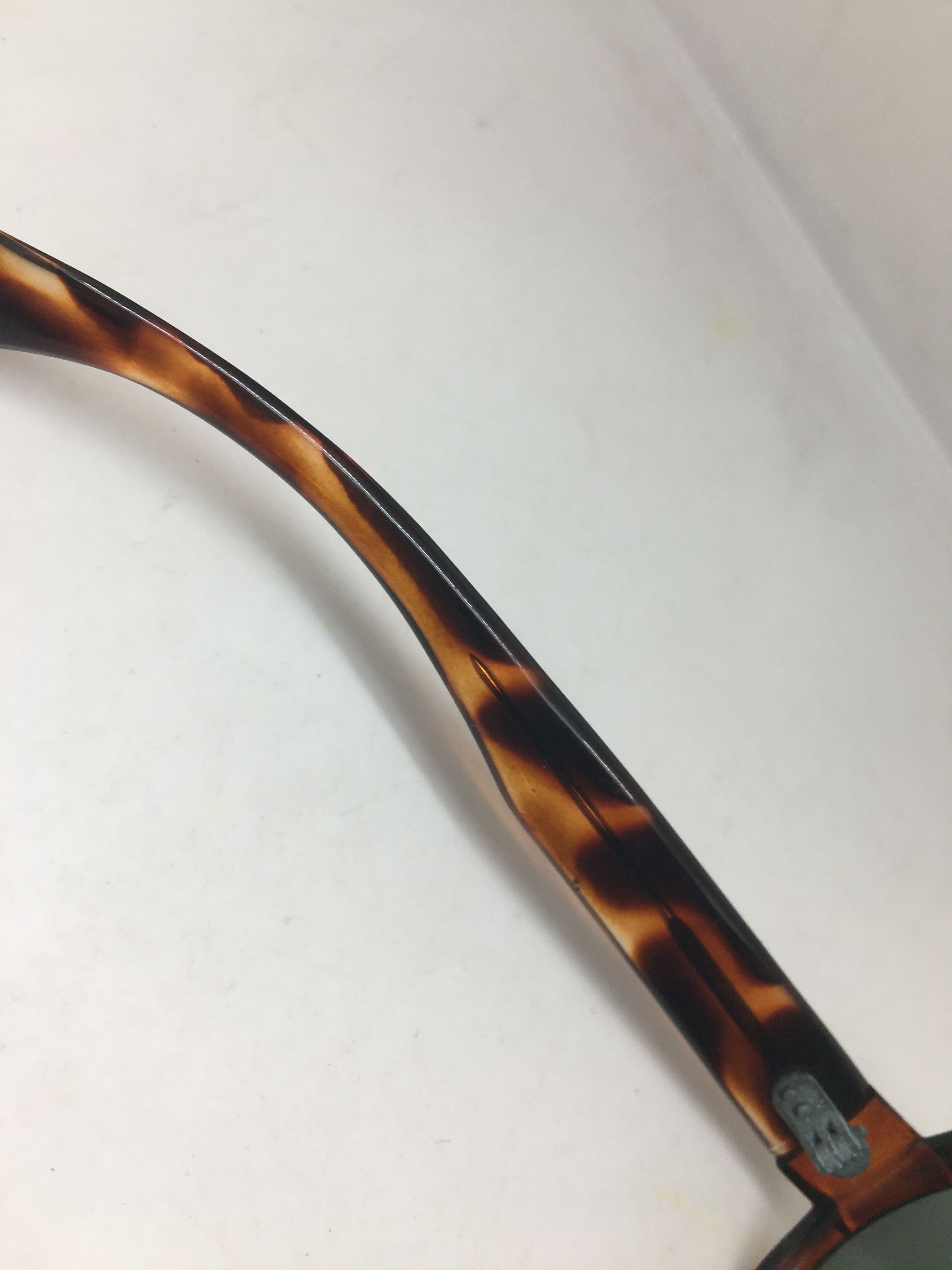 Vintage Vintage 60s Handmade Tortoise Sunglasses Frame Glass Lens Size ONE SIZE - 6 Thumbnail