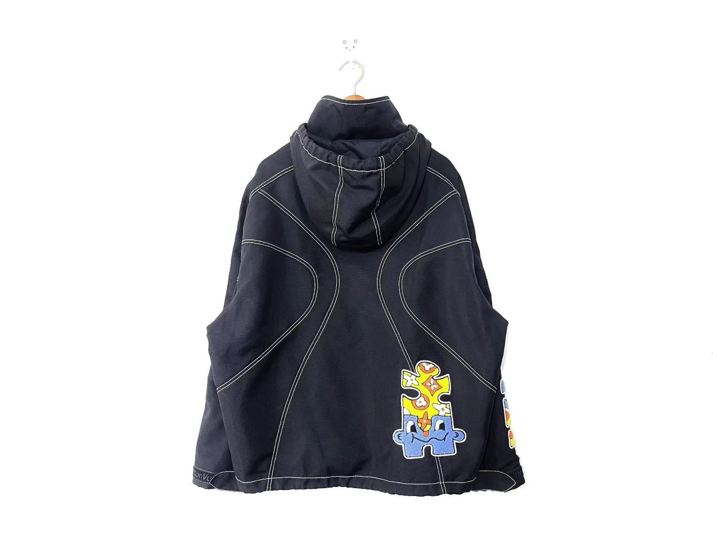 Louis Vuitton LV Flocked Cartoon Runway Jacket Size US M / EU 48-50 / 2 - 2 Thumbnail