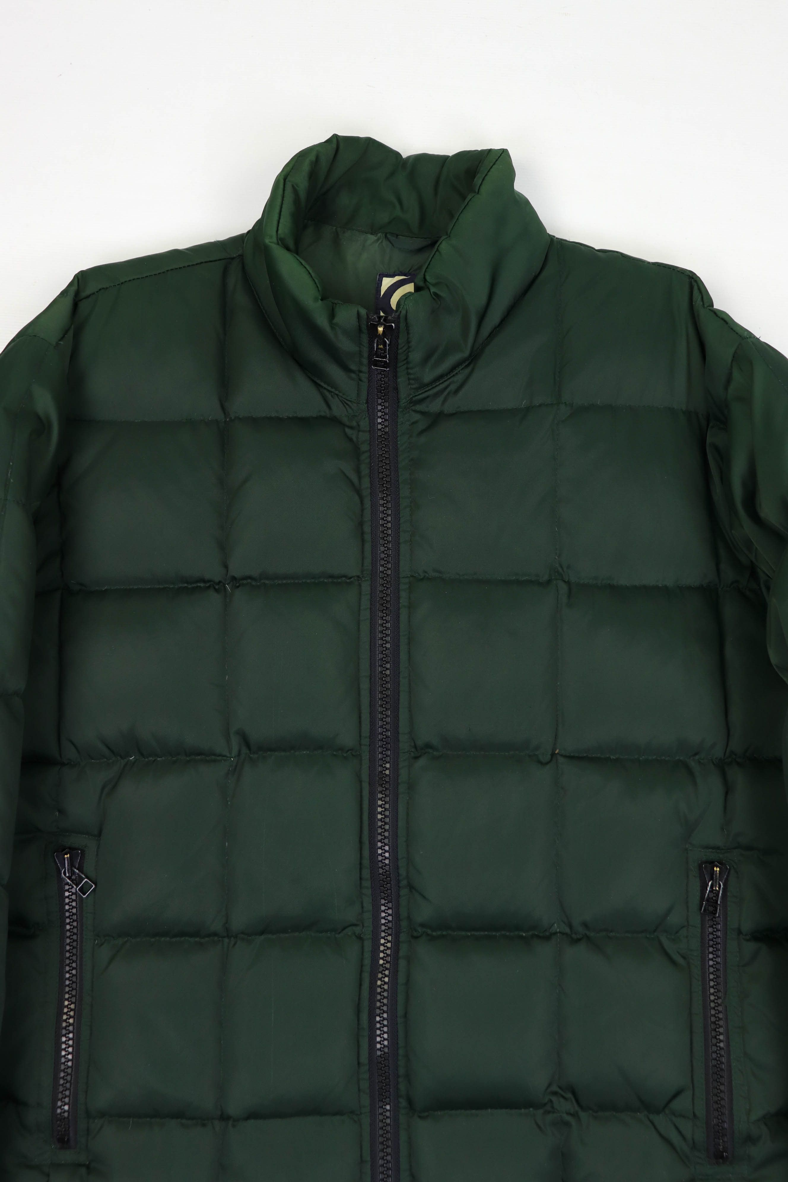 Gap Gap Vintage Green Nylon 3D Panels Quilted Puffer Down Jacket Size US M / EU 48-50 / 2 - 3 Thumbnail