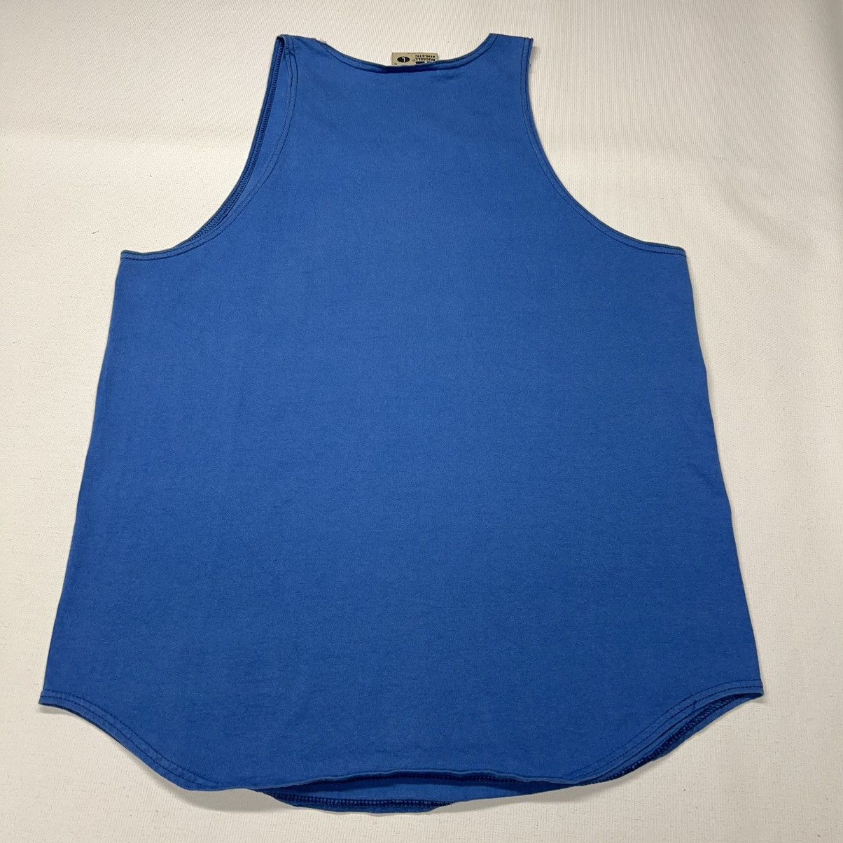 Russell Athletic × Vintage VTG Russell Athletic Tee Shirt Sleeveless Tank Top Patch 90s Size US L / EU 52-54 / 3 - 8 Thumbnail