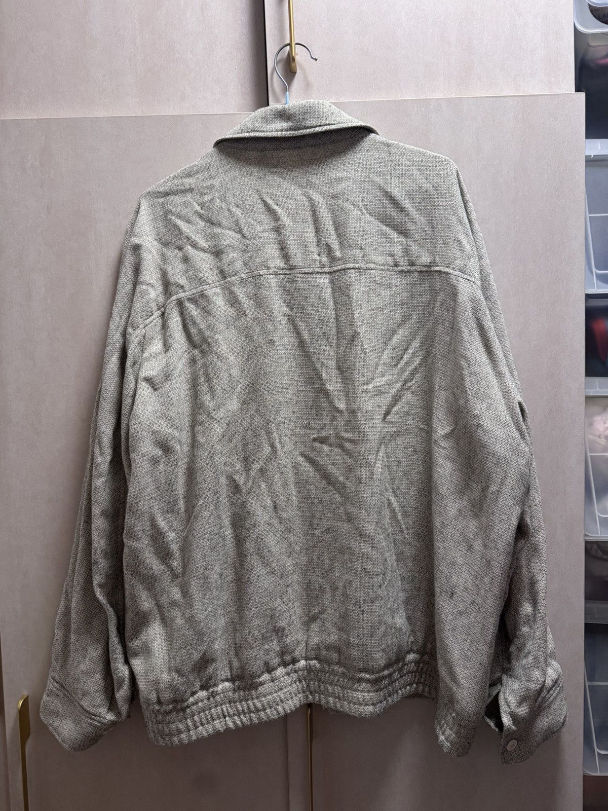 Other Nonnotte Geometric Draping Zip Up Blouson Size US XL / EU 56 / 4 - 5 Thumbnail