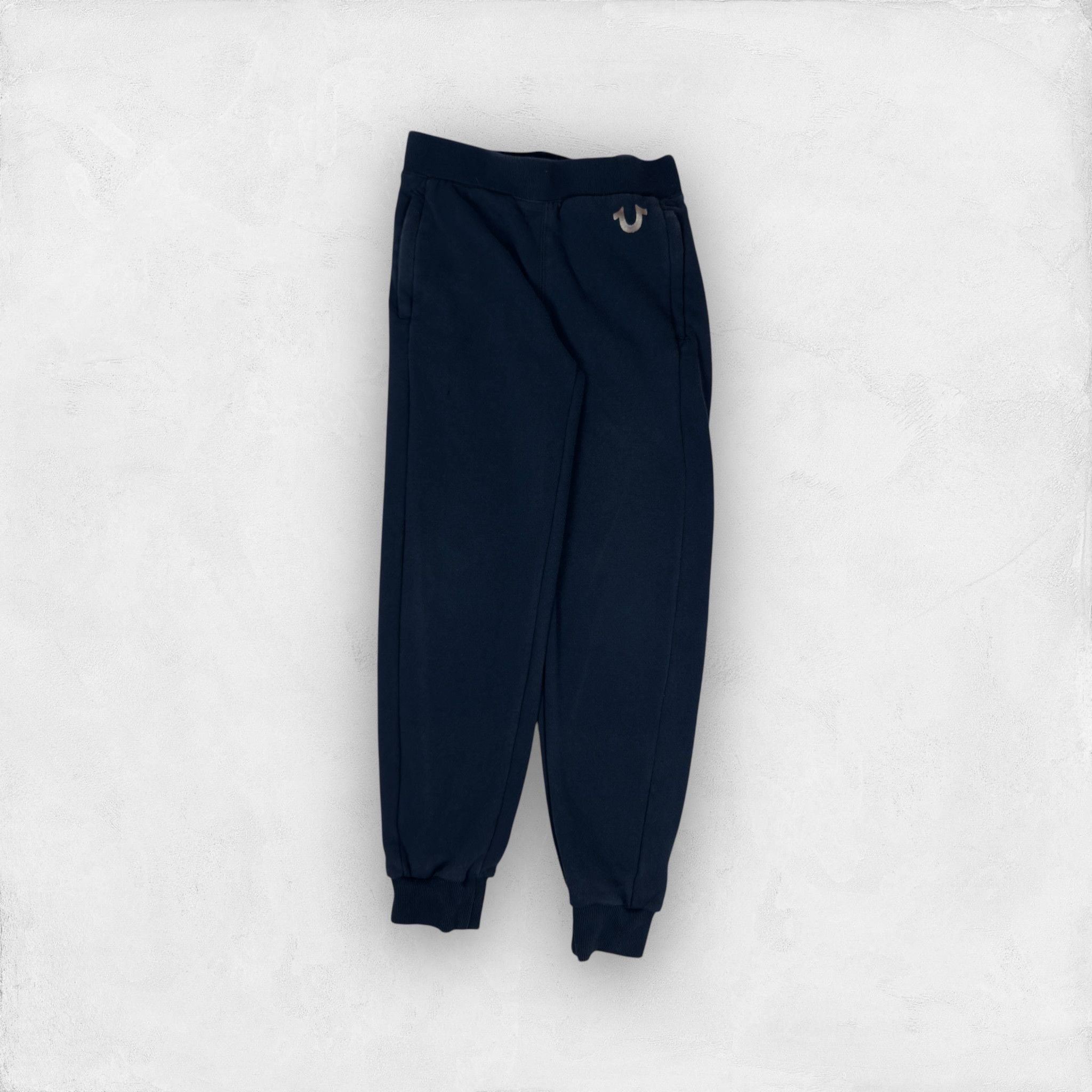 True Religion True Religion Women's Black Cotton Straight Sweatpants Small Size 30" / US 8 / IT 44 - 1 Thumbnail