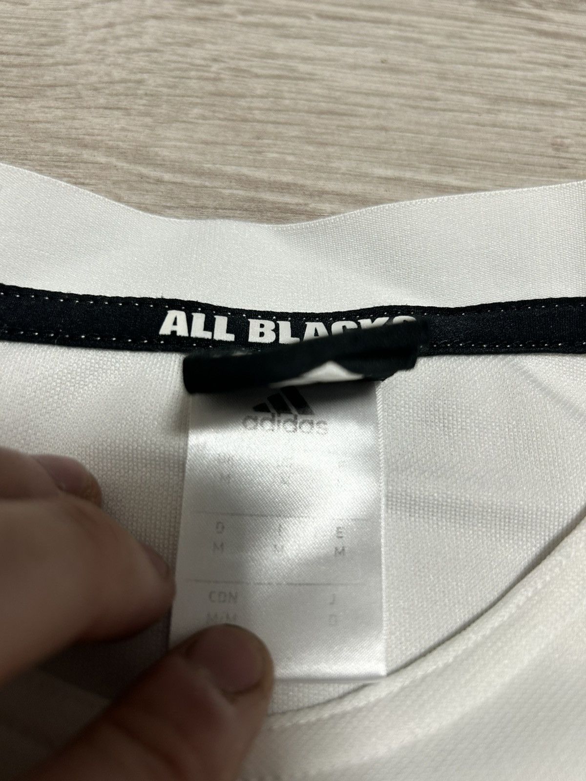 Adidas All Blacks Adidas Jersey Rugby Shirt 2019 away size S-M Size US S / EU 44-46 / 1 - 9 Thumbnail