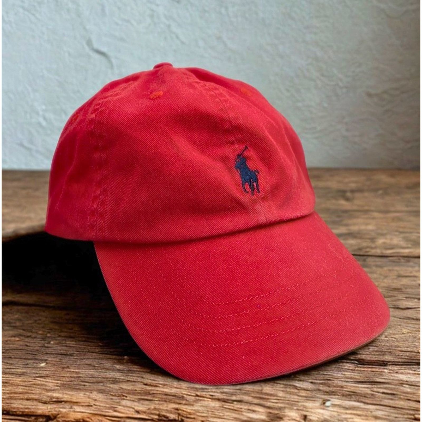 Polo Ralph Lauren Polo Ralph Lauren Hat Black Pony Logo Strapback Adjustable Size ONE SIZE - 1 Thumbnail