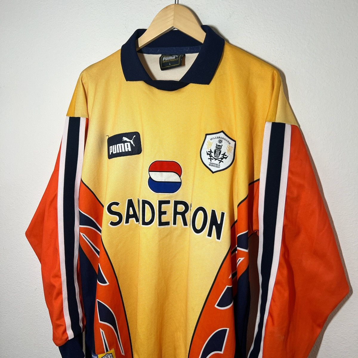 Puma Sheffield Wednesday 1997-1998 Goalkeeper Jersey | Soccer Size US L / EU 52-54 / 3 - 2 Thumbnail