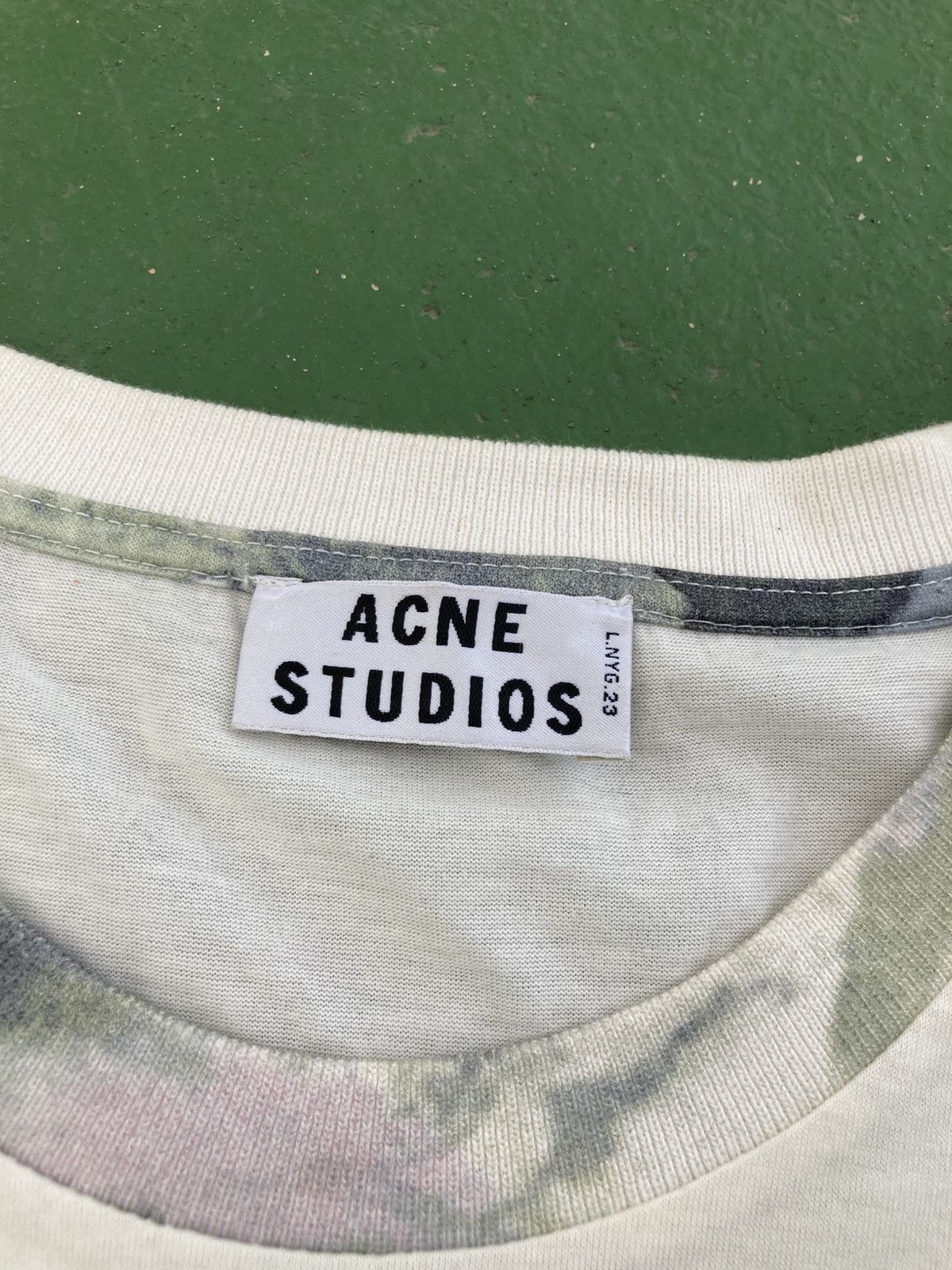 Acne Studios Acne Studios BESS MERCI PRT PAW13 Flowe Print oversize tee Size US M / EU 48-50 / 2 - 8 Thumbnail