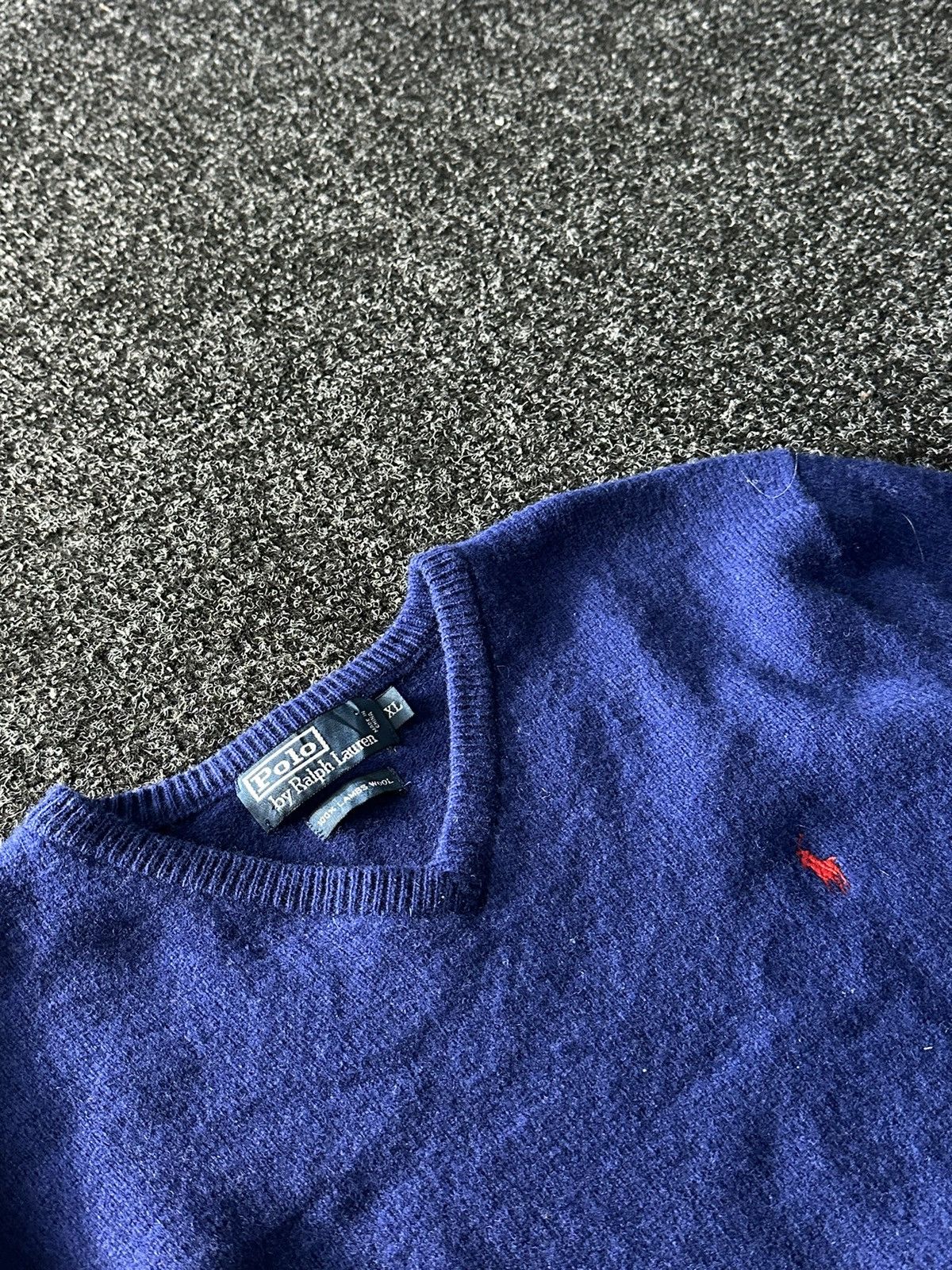 Polo Ralph Lauren × Ralph Lauren × Vintage 🚨VTG 90s Polo Ralph Lauren 100% Wool Knit Sweater RARE Size US L / EU 52-54 / 3 - 3 Thumbnail