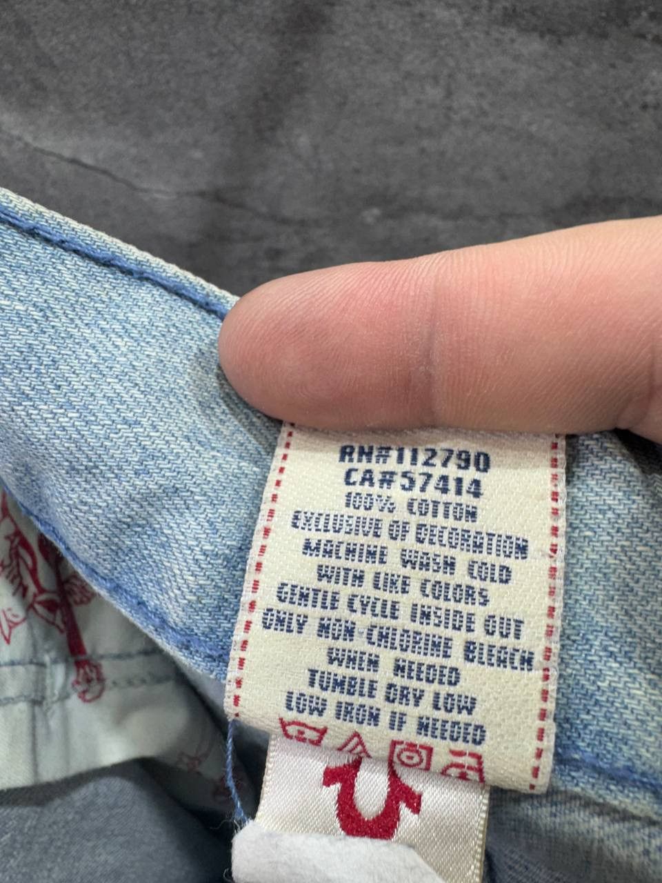 True Religion True Religion Men's Ricky Straight Denim Jeans Size US 32 / EU 48 - 15 Thumbnail