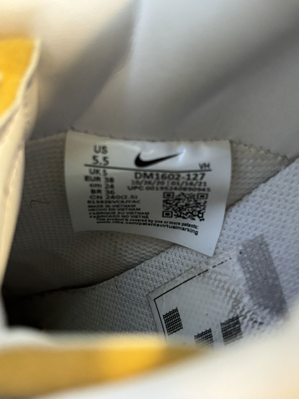 Nike × Off-White Nike Off White Dunk Low Lot 01 Of 50 Size 5.5 Size US 5.5 / EU 38 - 7 Thumbnail