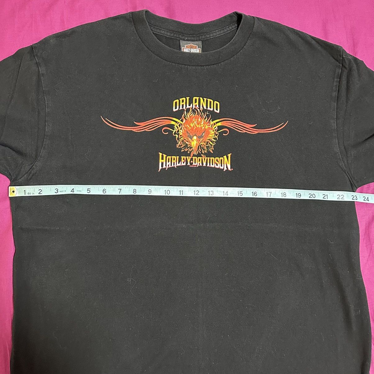 Harley Davidson × Vintage Vintage Harley Davidson T Shirt XL Orlando Florida Size US XL / EU 56 / 4 - 7 Thumbnail
