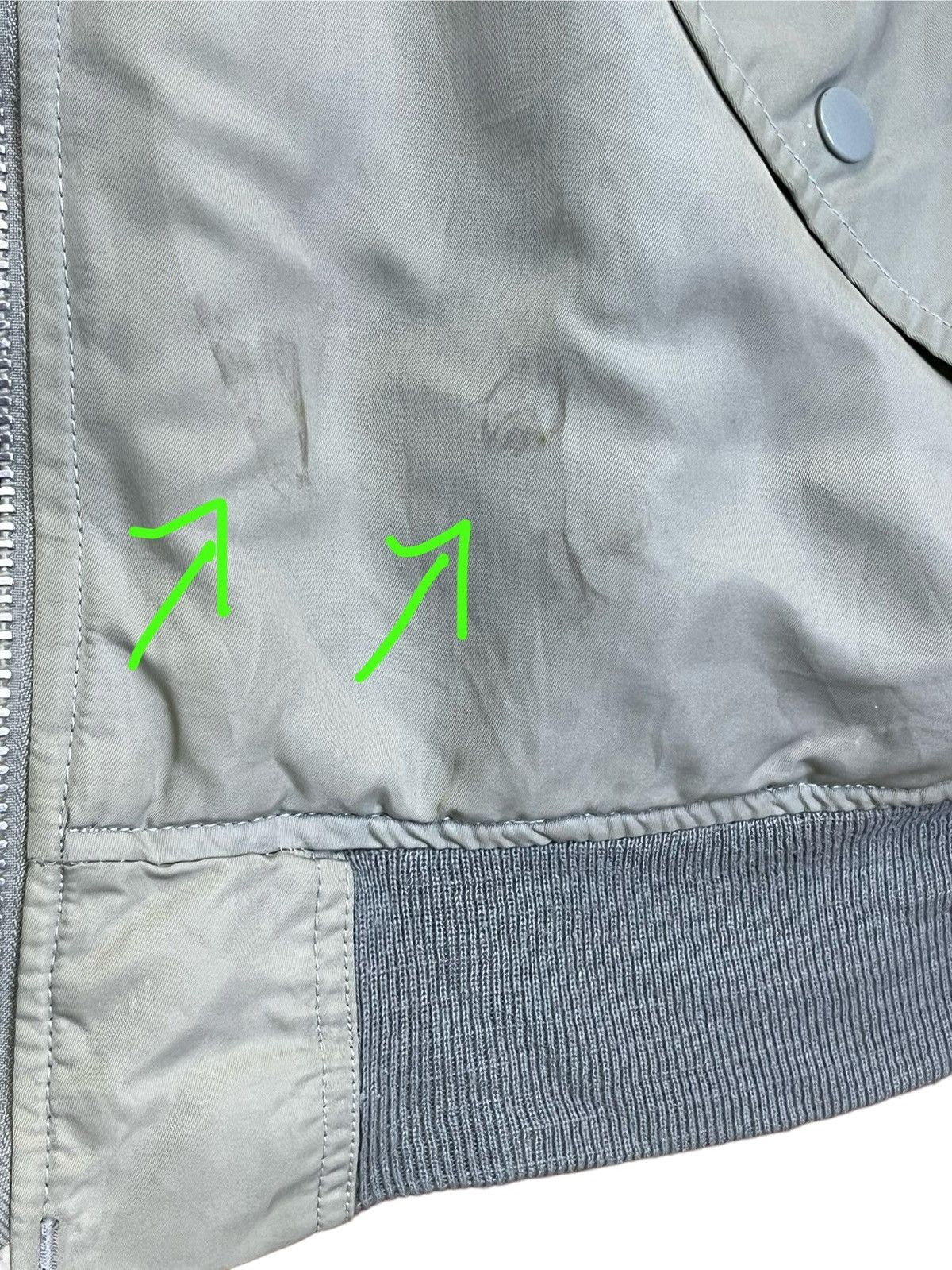 Alpha Industries VINTAGE ALPHA INDUSTRIES MA-1 USAF BOMBER JACKET Size US L / EU 52-54 / 3 - 17 Thumbnail