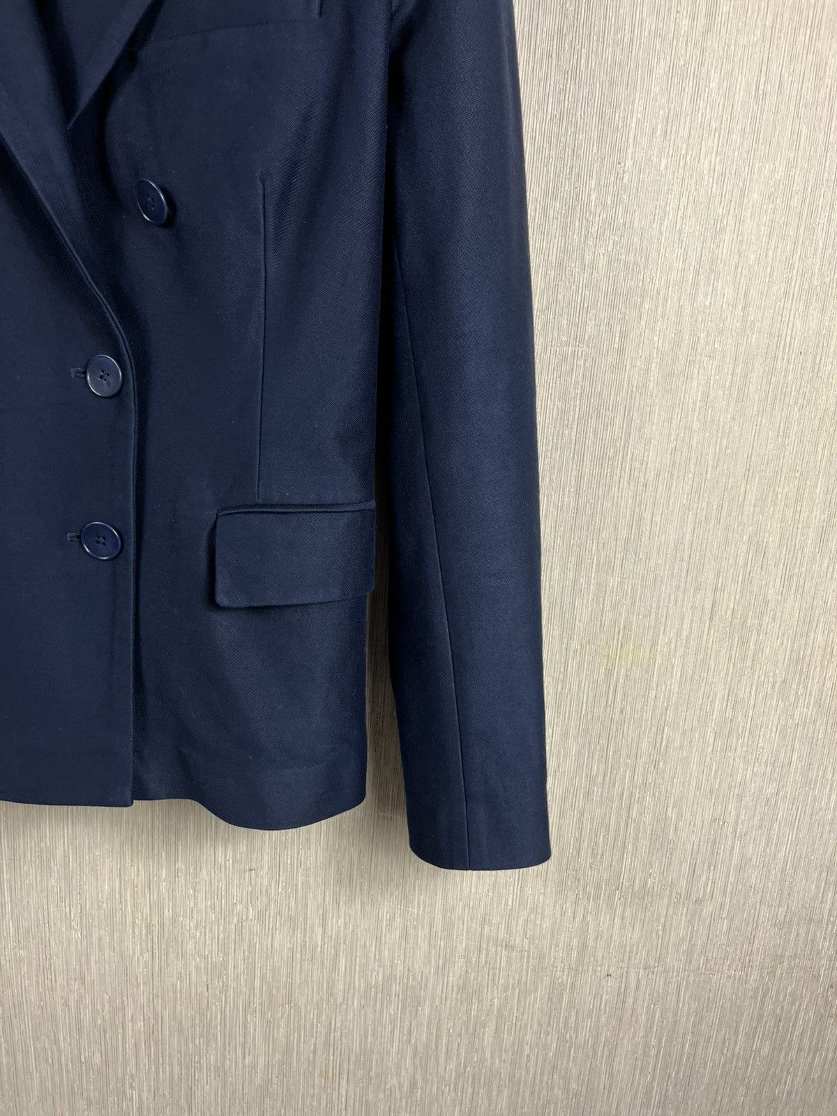 Polo Ralph Lauren × Ralph Lauren Polo Ralph Lauren cotton navy double-breasted blazer jacket Size L / US 10 / IT 46 - 6 Thumbnail