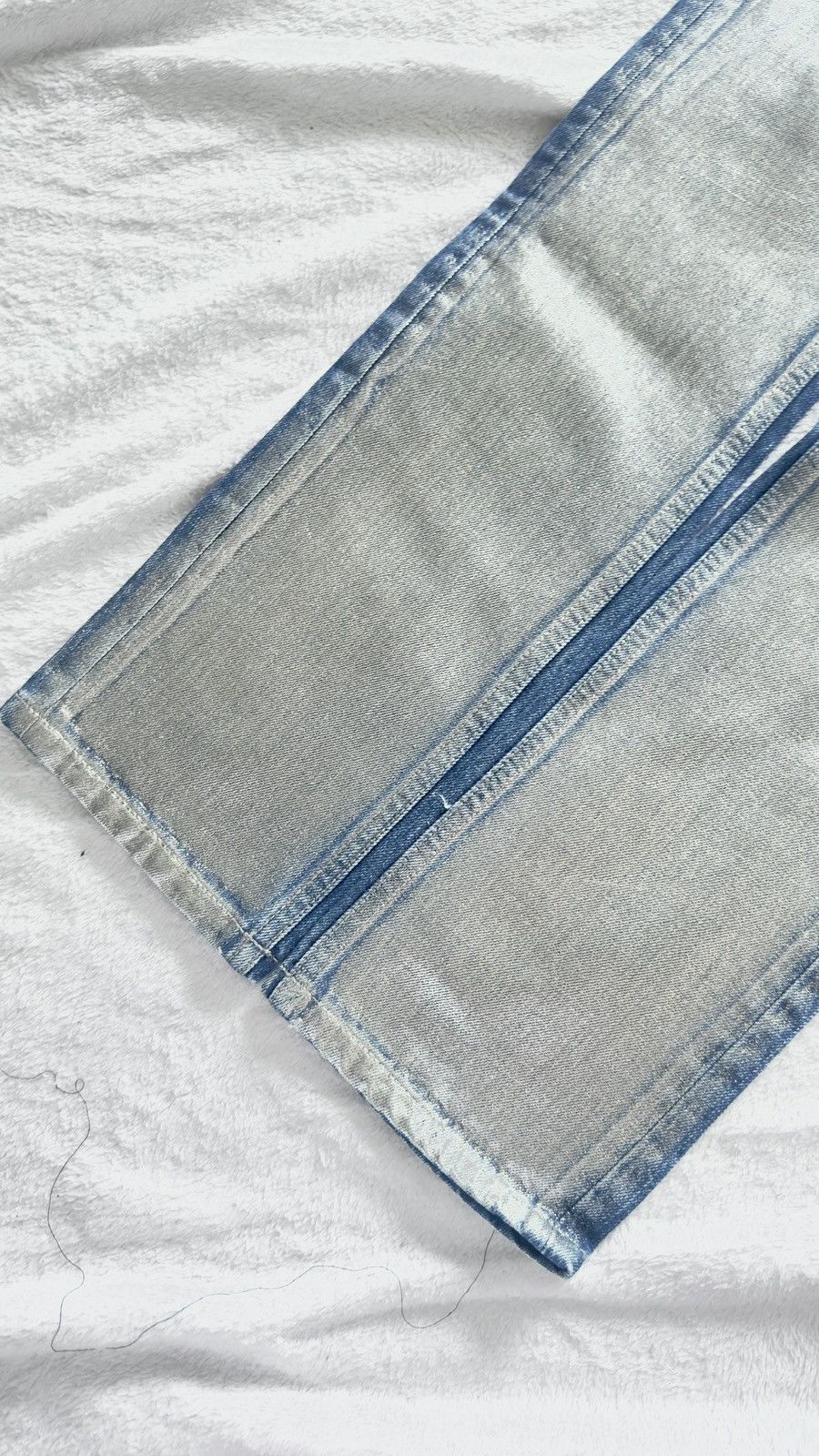 Japanese Brand hedi slimane luster metallic painted jeans Size US 32 / EU 48 - 5 Thumbnail