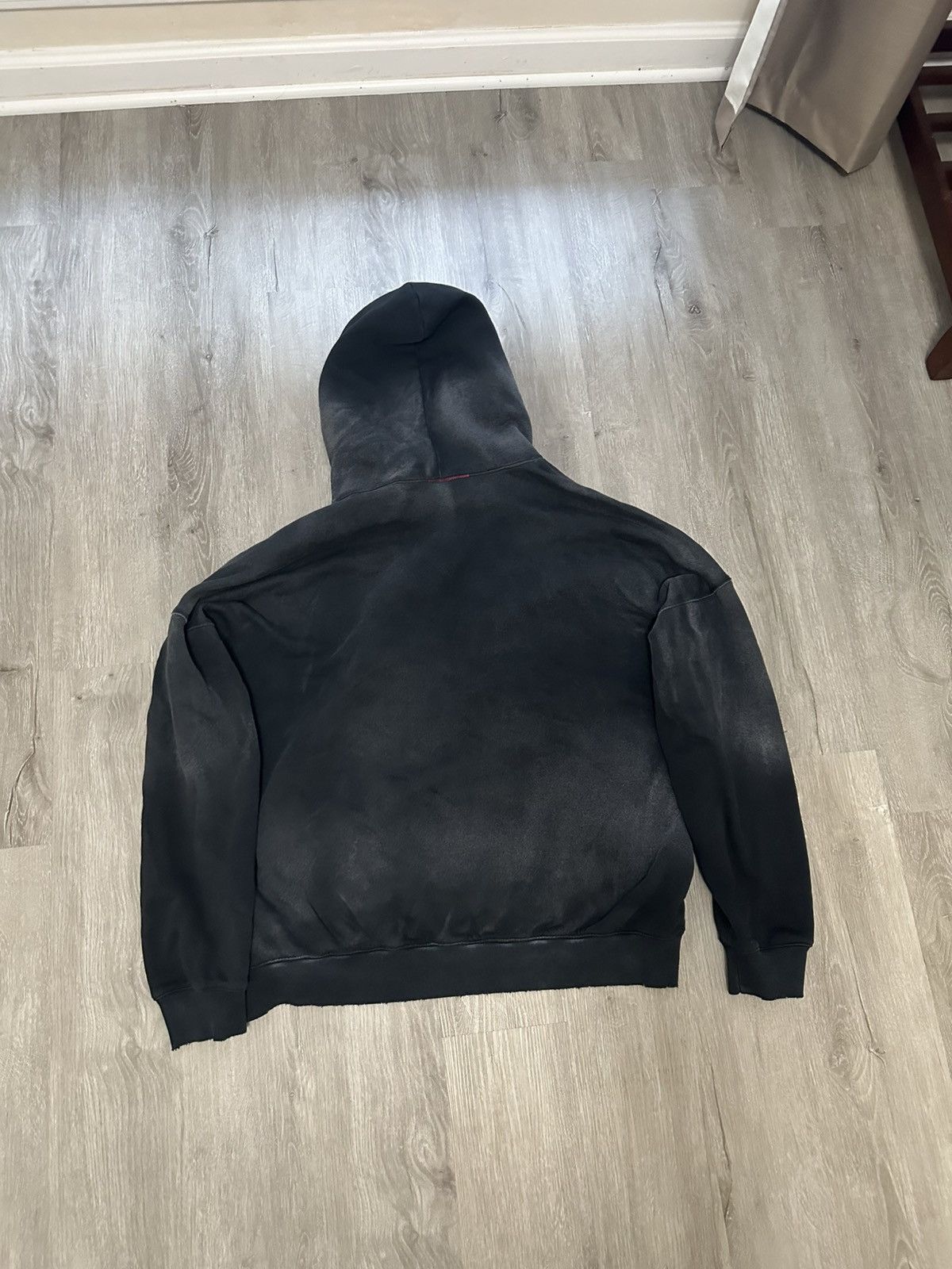 Other Distressed Black Hoodie Size US L / EU 52-54 / 3 - 2 Thumbnail