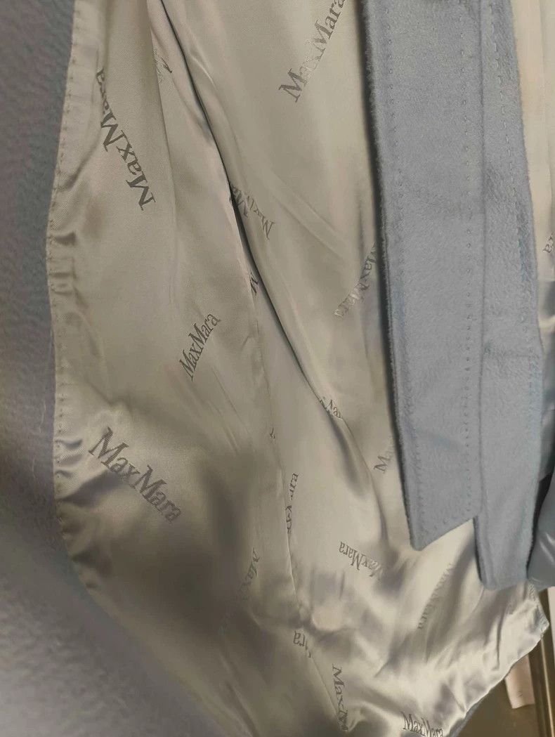 Max Mara Max Mara Rialto Blue Camel Coat Size S / US 4 / IT 40 - 3 Thumbnail