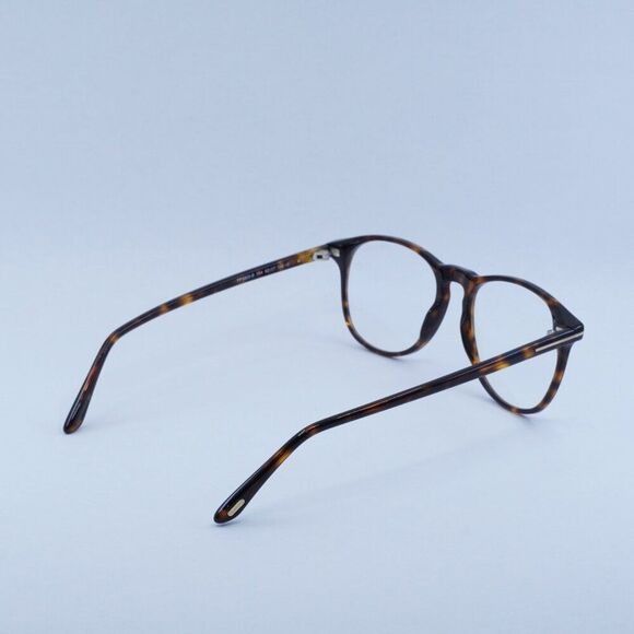 Tom Ford Tom Ford FT5805-B/V 054 Eyeglasses Havana 52mm Square Frame Size ONE SIZE - 8 Thumbnail