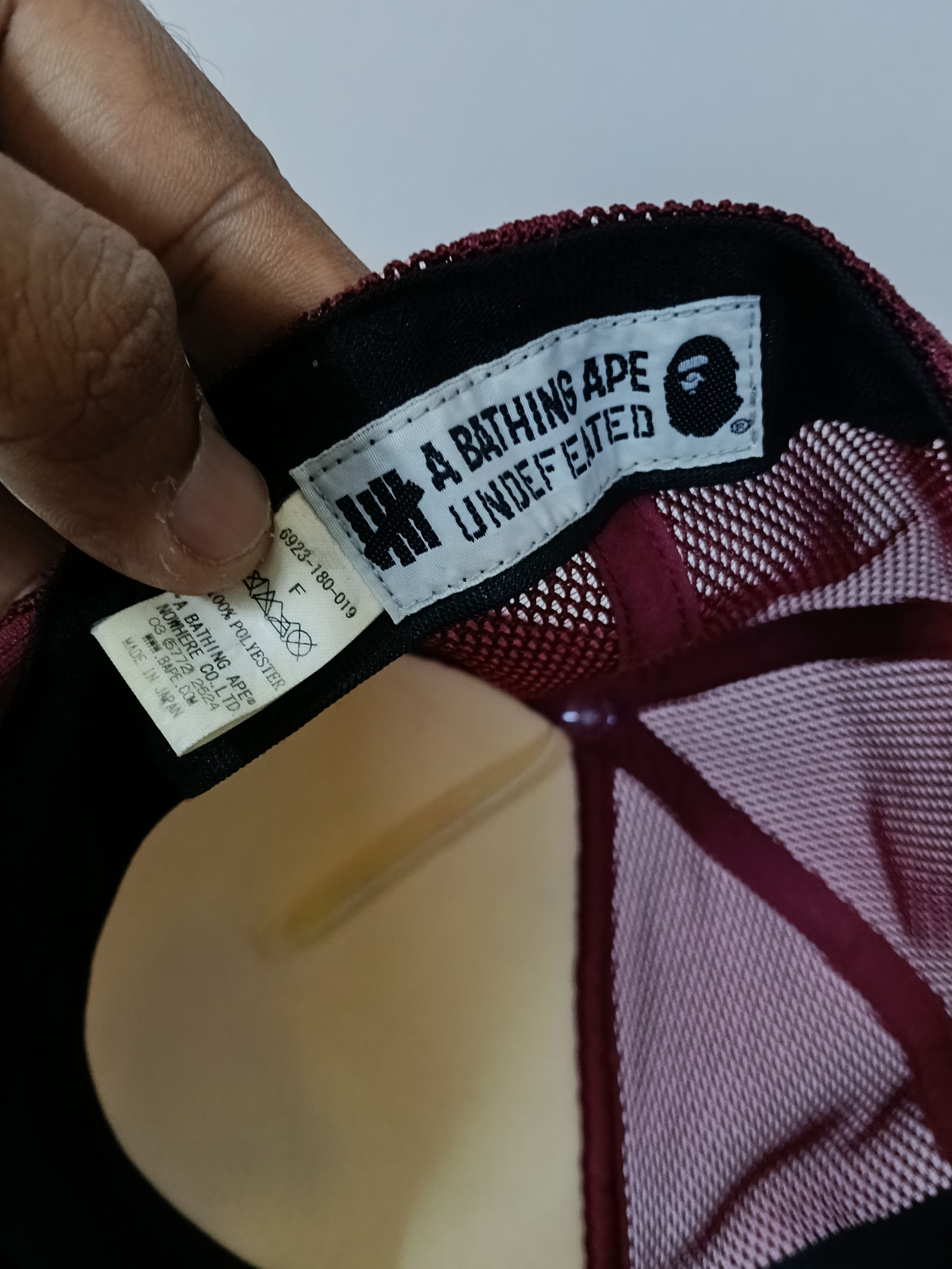 Bape × Undefeated Bathing Ape x Undefeated cap Size ONE SIZE - 5 Thumbnail