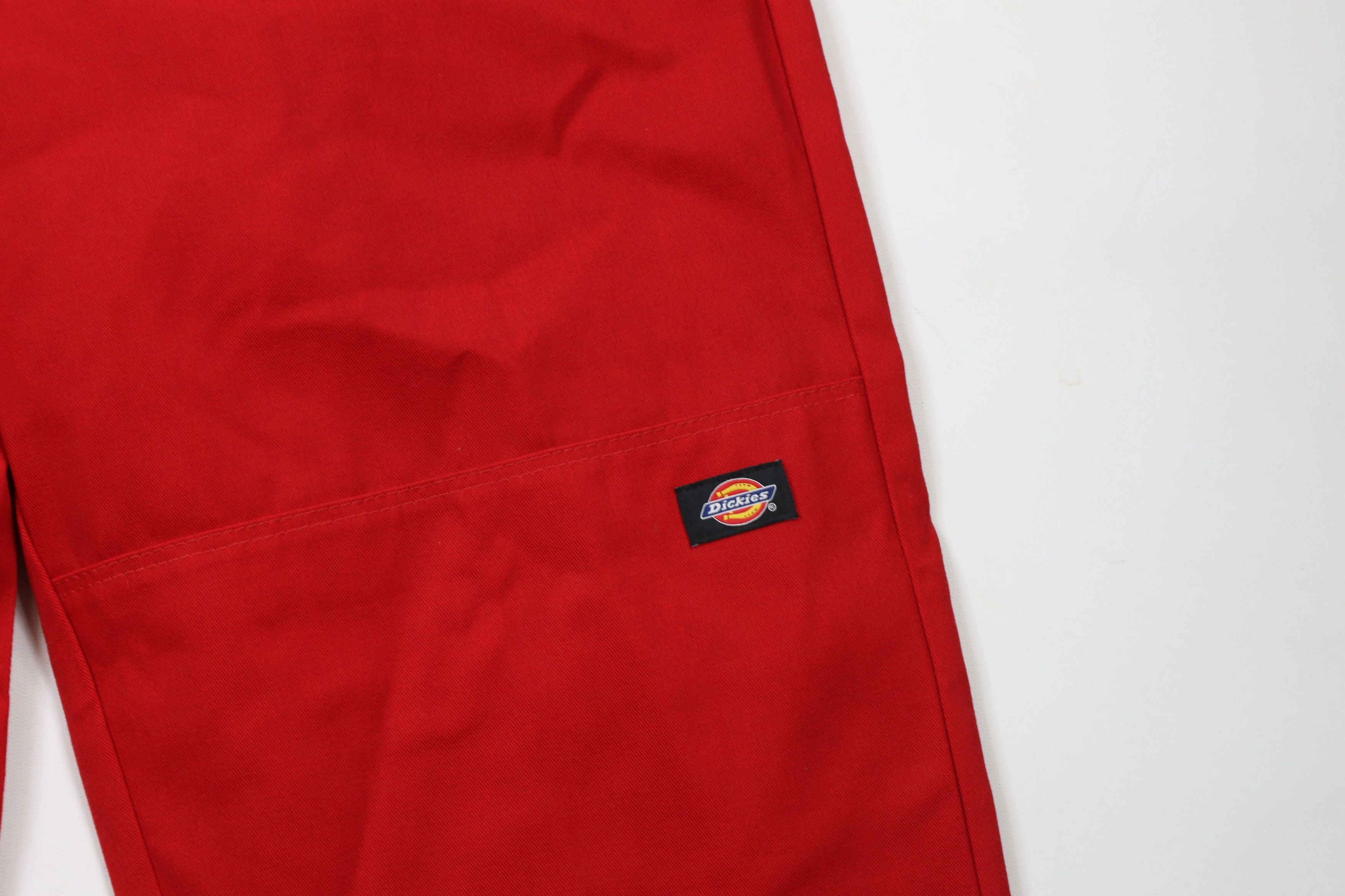 Dickies × Vintage Vintage Dickies Fit Double Knee Wide Leg Work Pants Red Size US 40 / EU 56 - 5 Thumbnail
