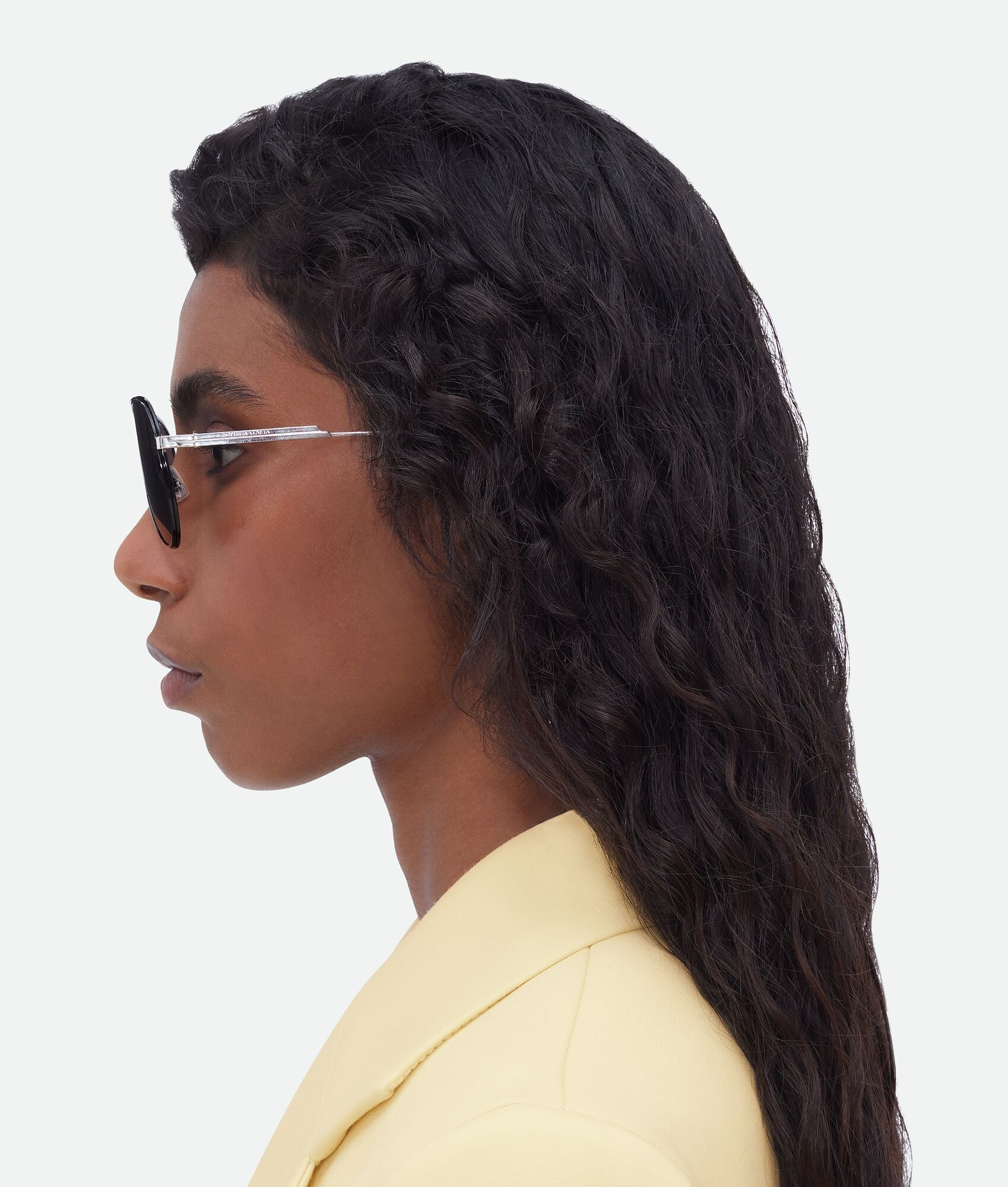 Bottega Veneta o1n1vont0525 Size: OS / Unisex Rim Aviator Sunglasses Size ONE SIZE - 5 Thumbnail
