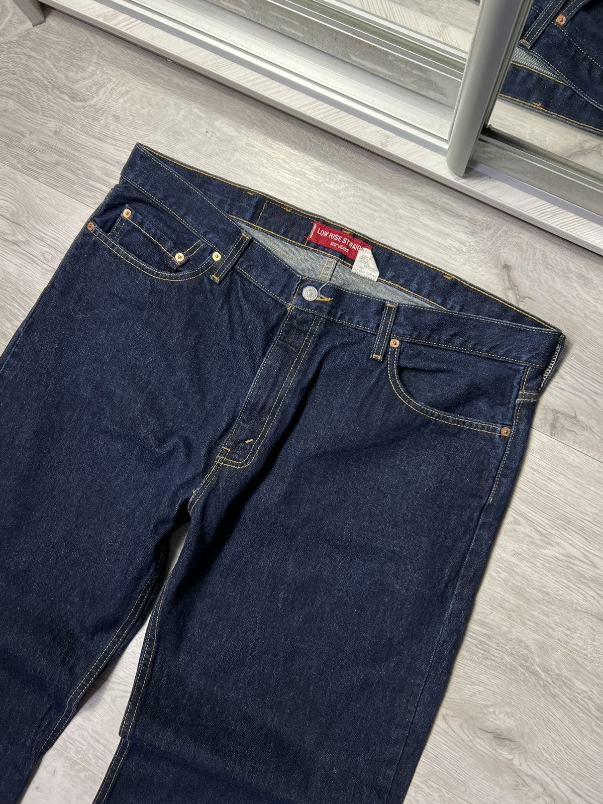 Levi's × Levi's Vintage Clothing × Vintage Vintage Levis 529 Low Rise Straight Made In USA Jeans Denim Size US 40 / EU 56 - 8 Thumbnail