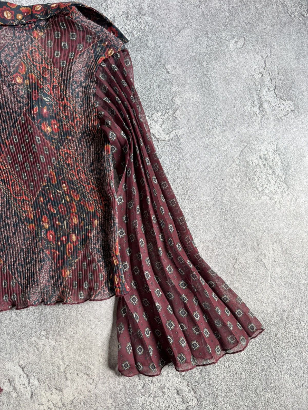 Designer Archive style pleats please issey miyake mesh blouse top Size ONE SIZE - 11 Thumbnail