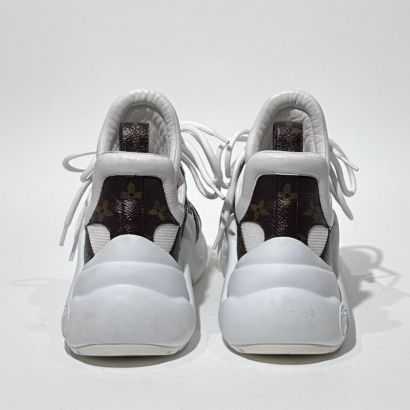 Louis Vuitton Louis Vuitton Thick-Soled High-Top Sneakers -2508 Size US 5.5 / EU 38 - 4 Thumbnail
