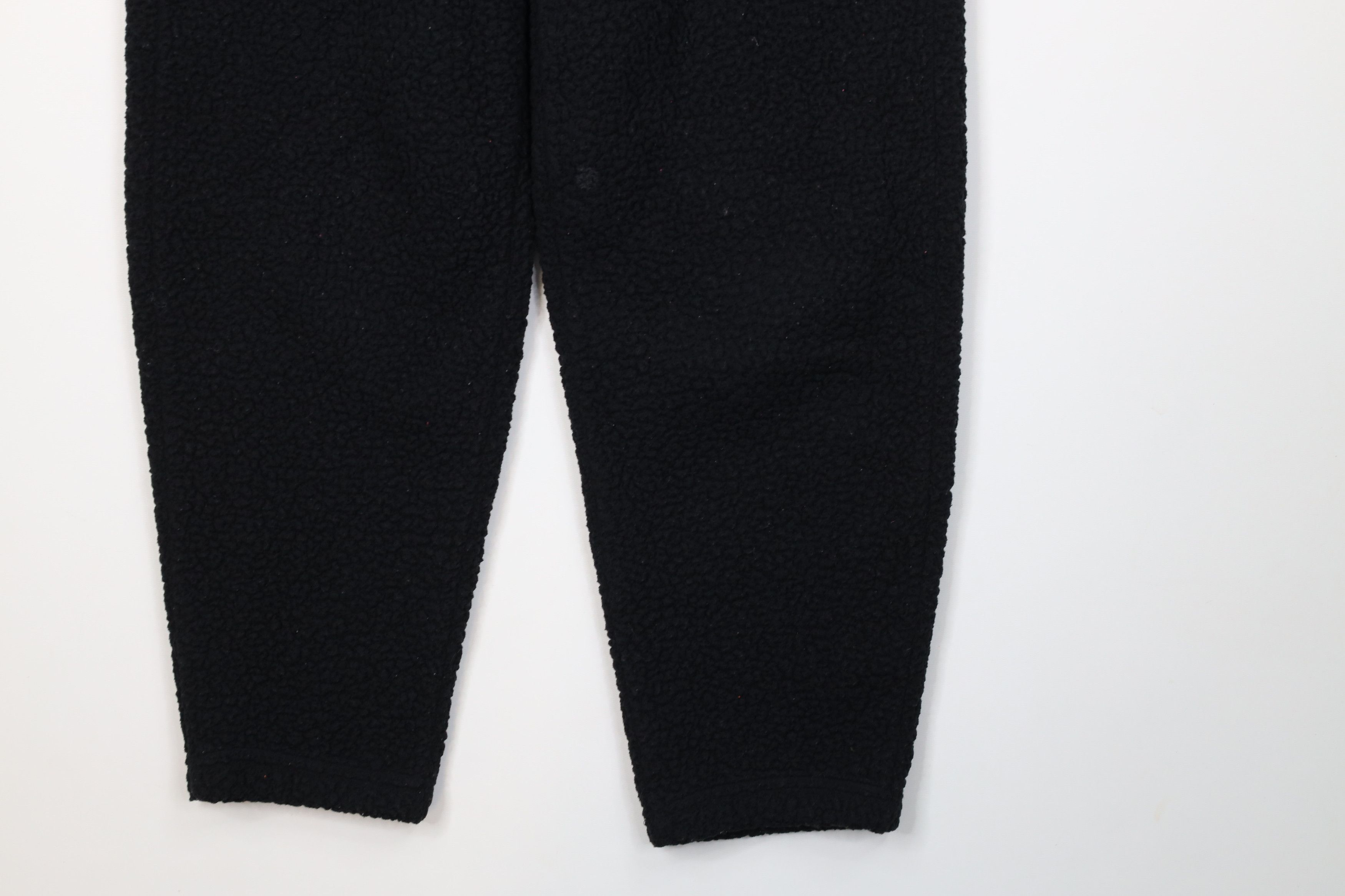 Nike Nike Spell Out Deep Pile Fleece Sweatpants Pants Black Size 27" / US 4 / IT 40 - 4 Thumbnail