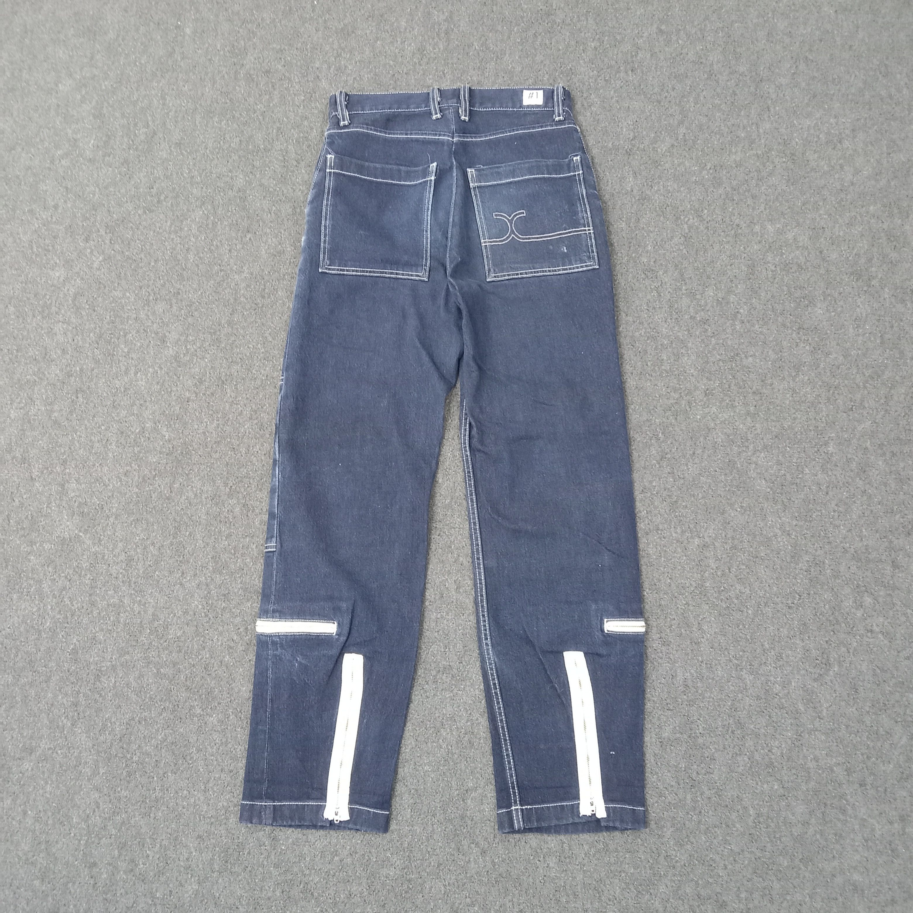 Japanese Brand X-girl Japanese Brand Multi Pocket Denim Jeans C252N3 Size US 27 - 6 Thumbnail