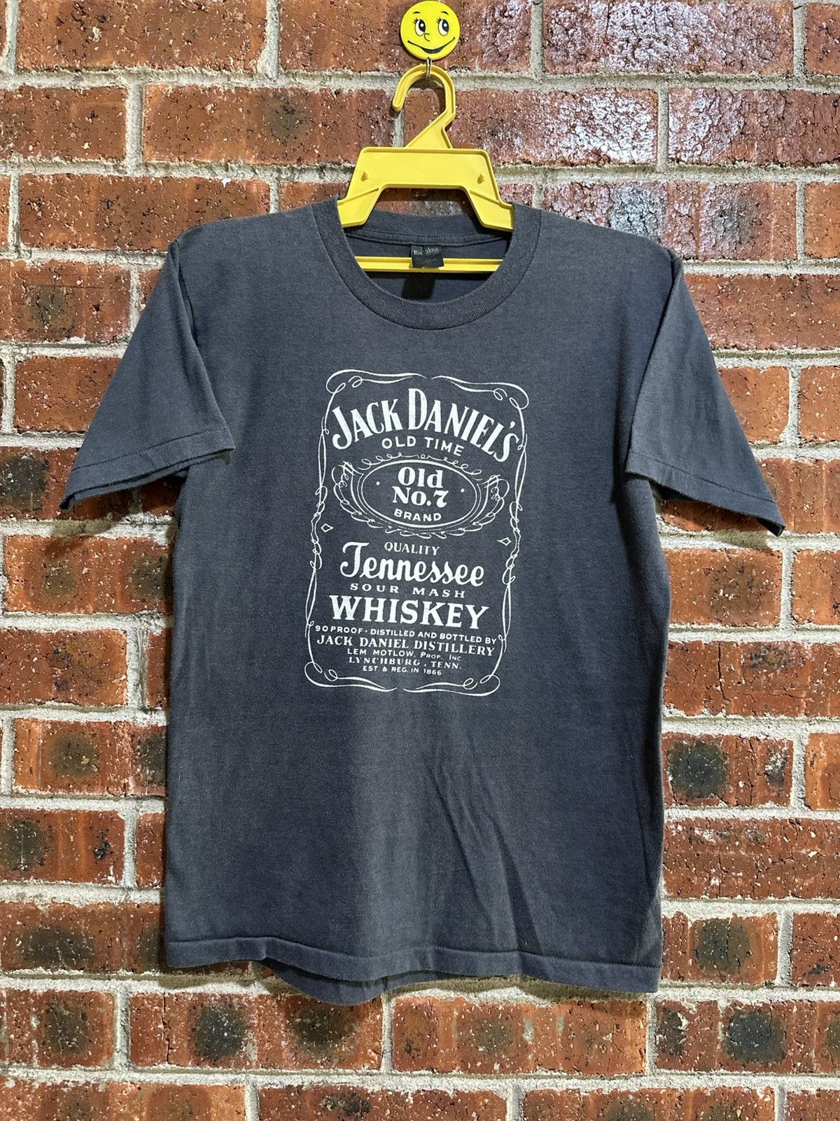 Vintage Thrashed Vintage 80s Jack Daniel’s Old No 7 Brand Faded Tee Size US M / EU 48-50 / 2 - 1 Thumbnail