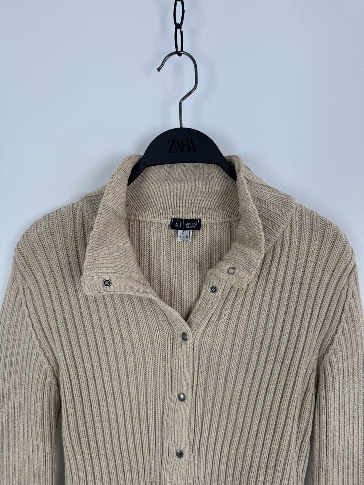 Armani Y2K Armani Jeans Knitted Sweater Size L / US 10 / IT 46 - 4 Thumbnail