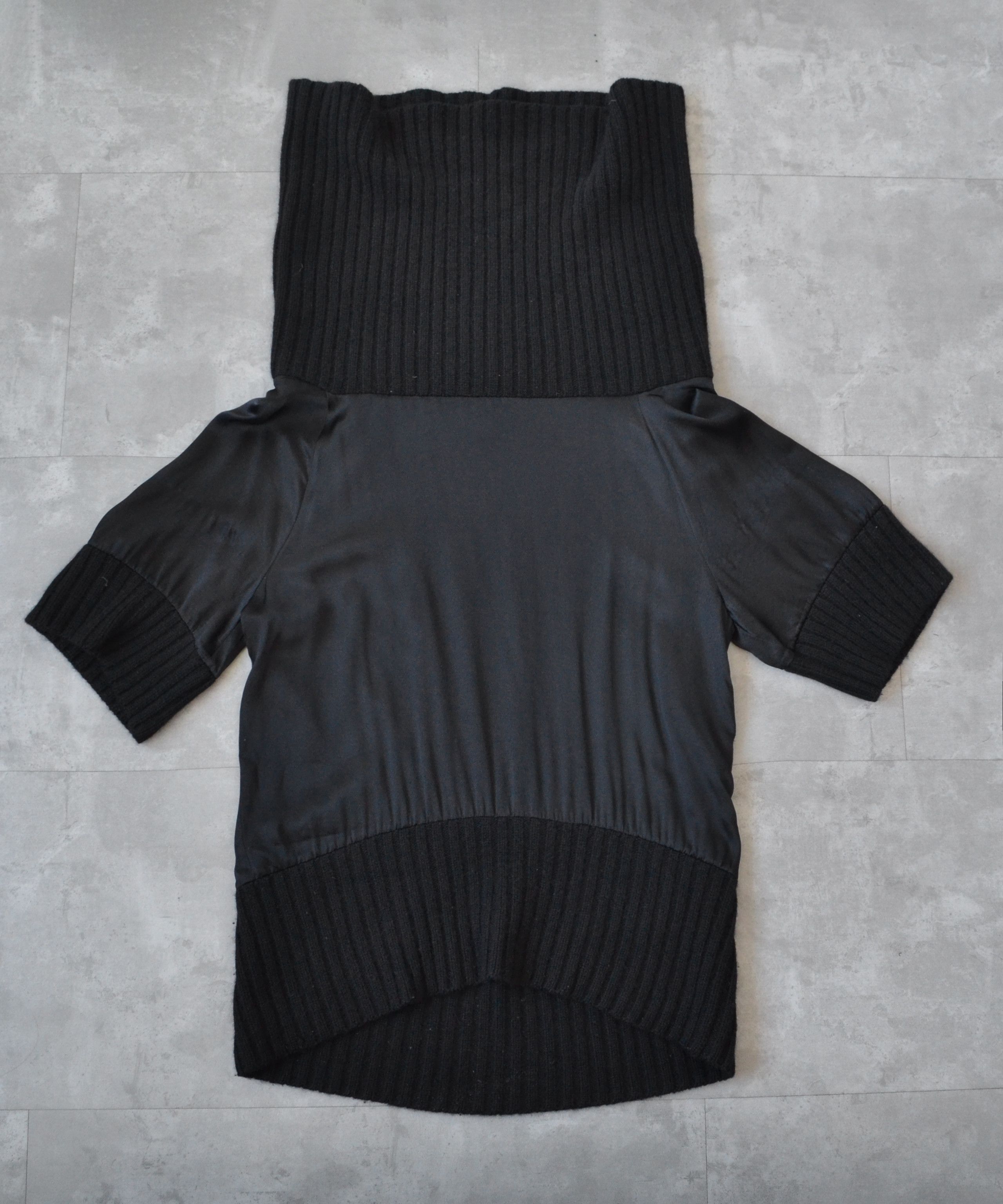 Valentino VALENTINO Sweater Tunica Dress Wool Silk Collar Size 8 Size S / US 4 / IT 40 - 7 Thumbnail