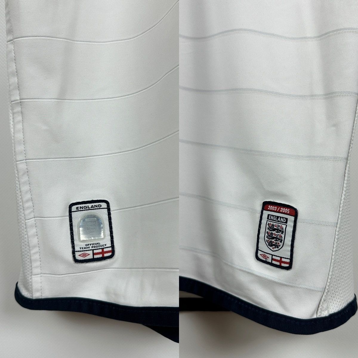 Umbro 2004 Umbro England David Beckham World Cup Soccer Jersey Size US L / EU 52-54 / 3 - 24 Thumbnail