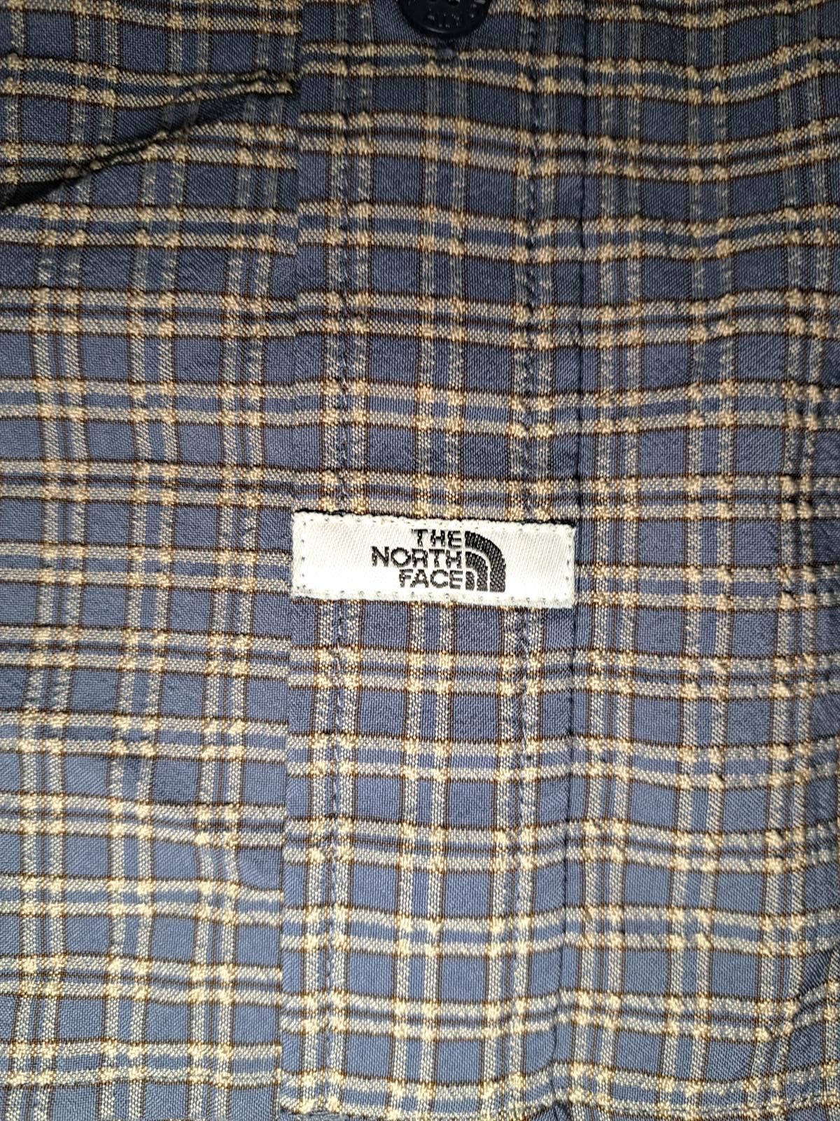 The North Face The North Face Button Up Shirt Mens Large Blue Plaid Size US L / EU 52-54 / 3 - 3 Thumbnail