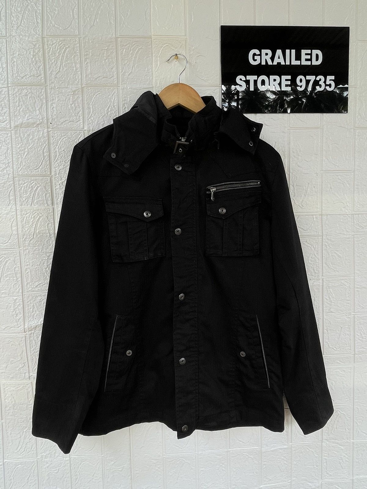 Japanese Brand Japanese Brand Mossino Hoodie Jacket Size US L / EU 52-54 / 3 - 1 Thumbnail