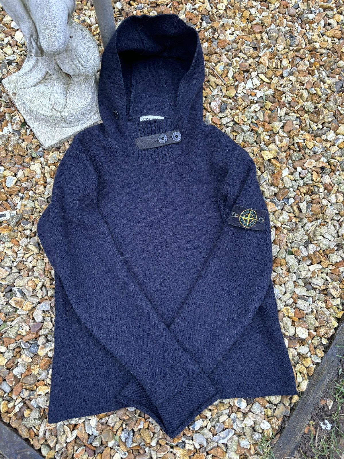 Stone Island Vintage 2003 Stone Island Wool Sweater Size L Size US L / EU 52-54 / 3 - 1 Thumbnail