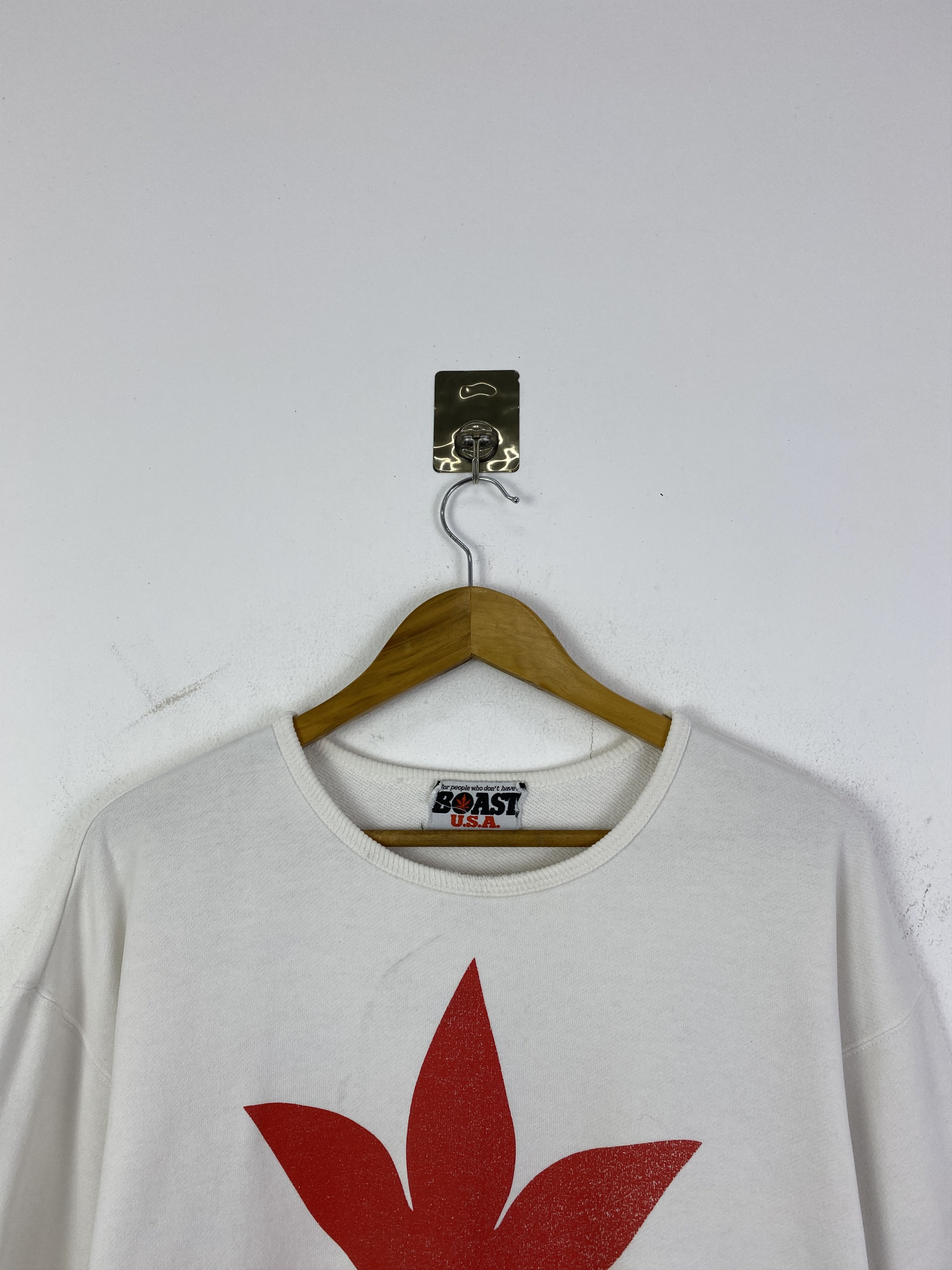 Boast Vintage 90s Boast USA Crewneck Pullover Sweatshirt SH0172 Size US L / EU 52-54 / 3 - 4 Thumbnail