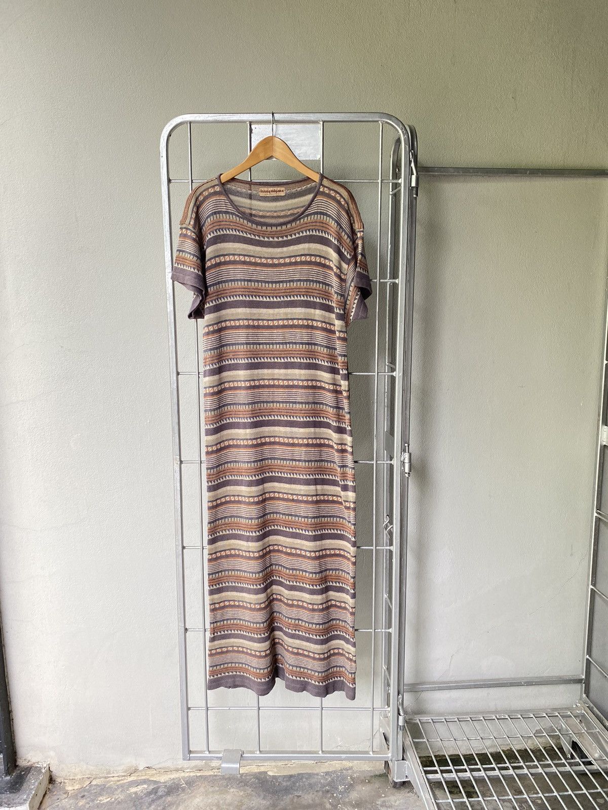 Issey Miyake Issey Miyake vintage knitted dress Size L / US 10 / IT 46 - 17 Thumbnail