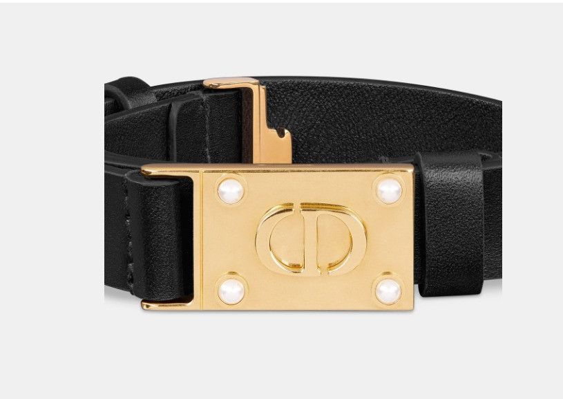 Dior o1w1db10325 Size: OS / B0577UB D-Treasure Belt in Black Size ONE SIZE - 4 Thumbnail