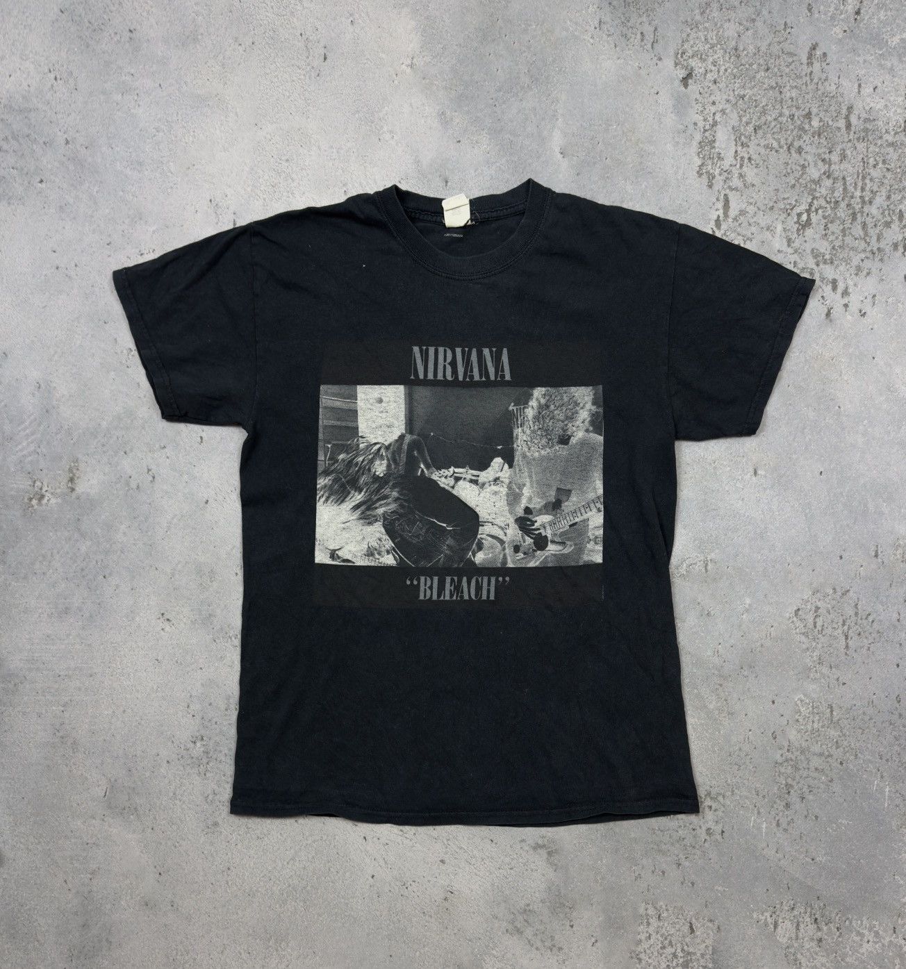 Band Tees × Rock Tees × Vintage Nirvana bleach t shirt vintage 