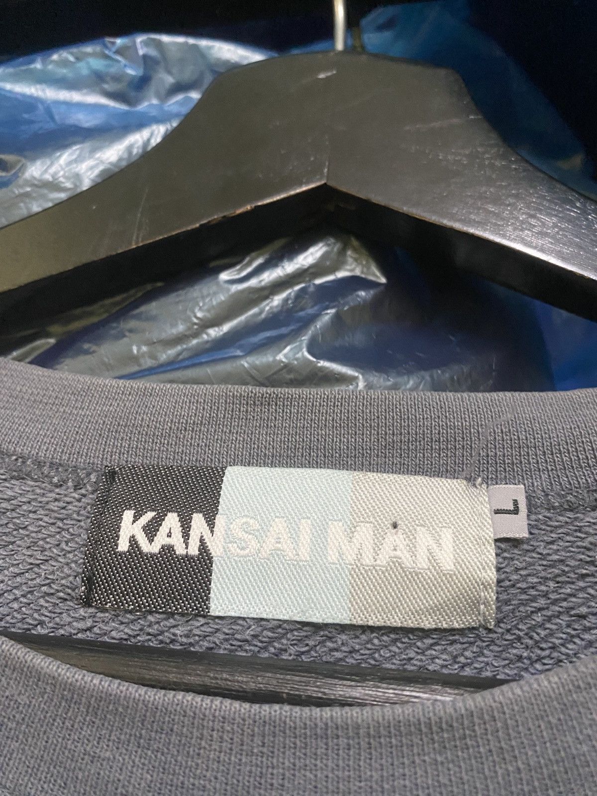 Kansai Yamamoto Vintage Kansai Man Logo Sweatshirt Embroidered Kan$aiman Size US L / EU 52-54 / 3 - 7 Thumbnail