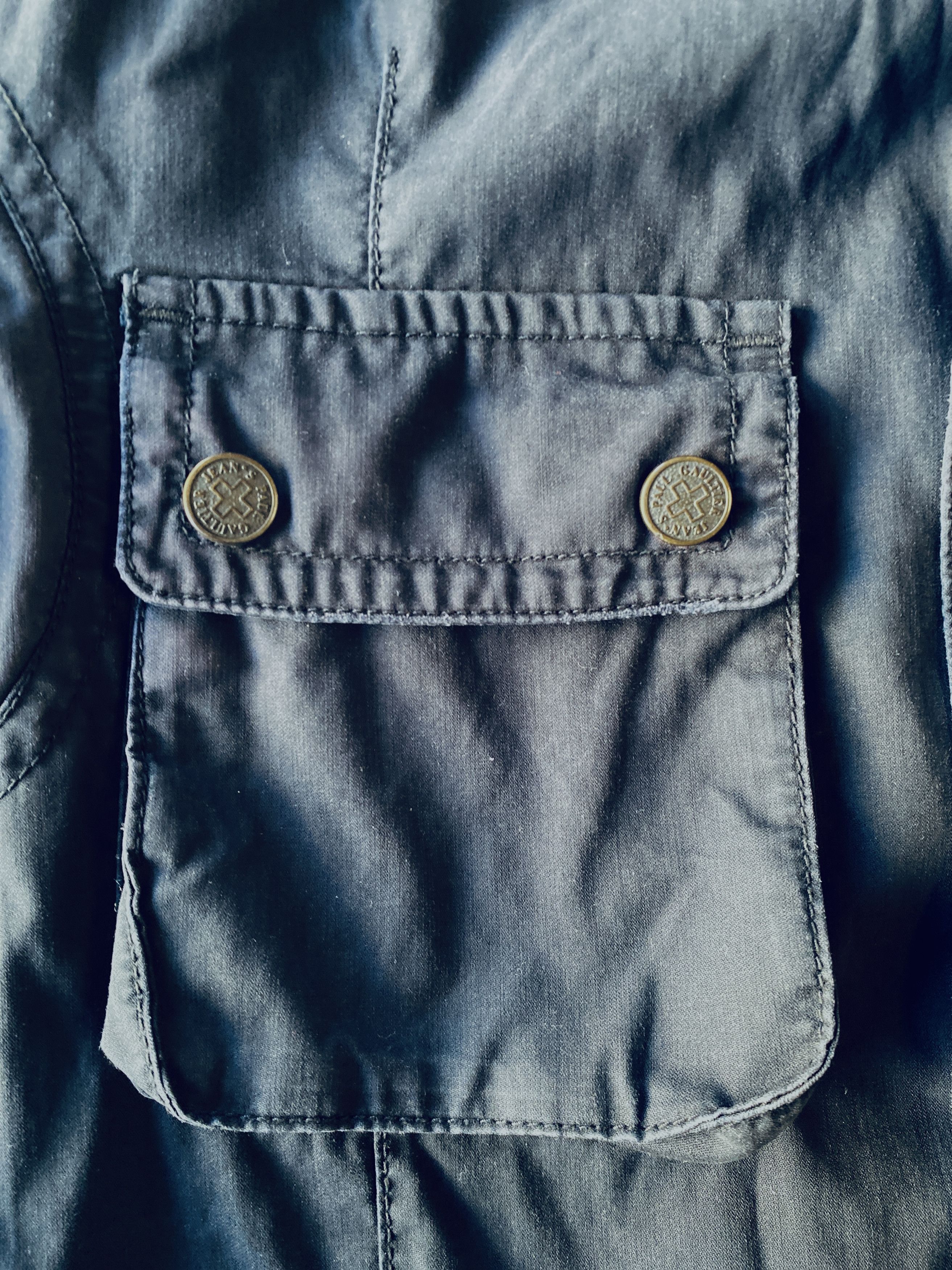 Jean Paul Gaultier Jean Paul Gaultier Navy Multi-Pocket Military Field Jacket Size US M / EU 48-50 / 2 - 11 Thumbnail
