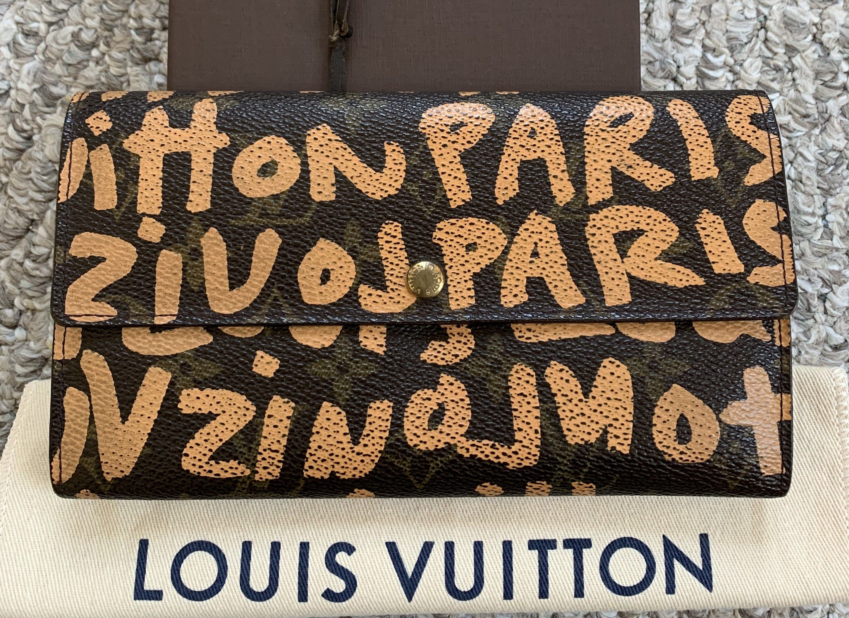 Louis Vuitton × Stephen Sprouse S/S 2001 Louis Vuitton x Sprouse Graffiti Monogram Wallet Size ONE SIZE - 1 Thumbnail
